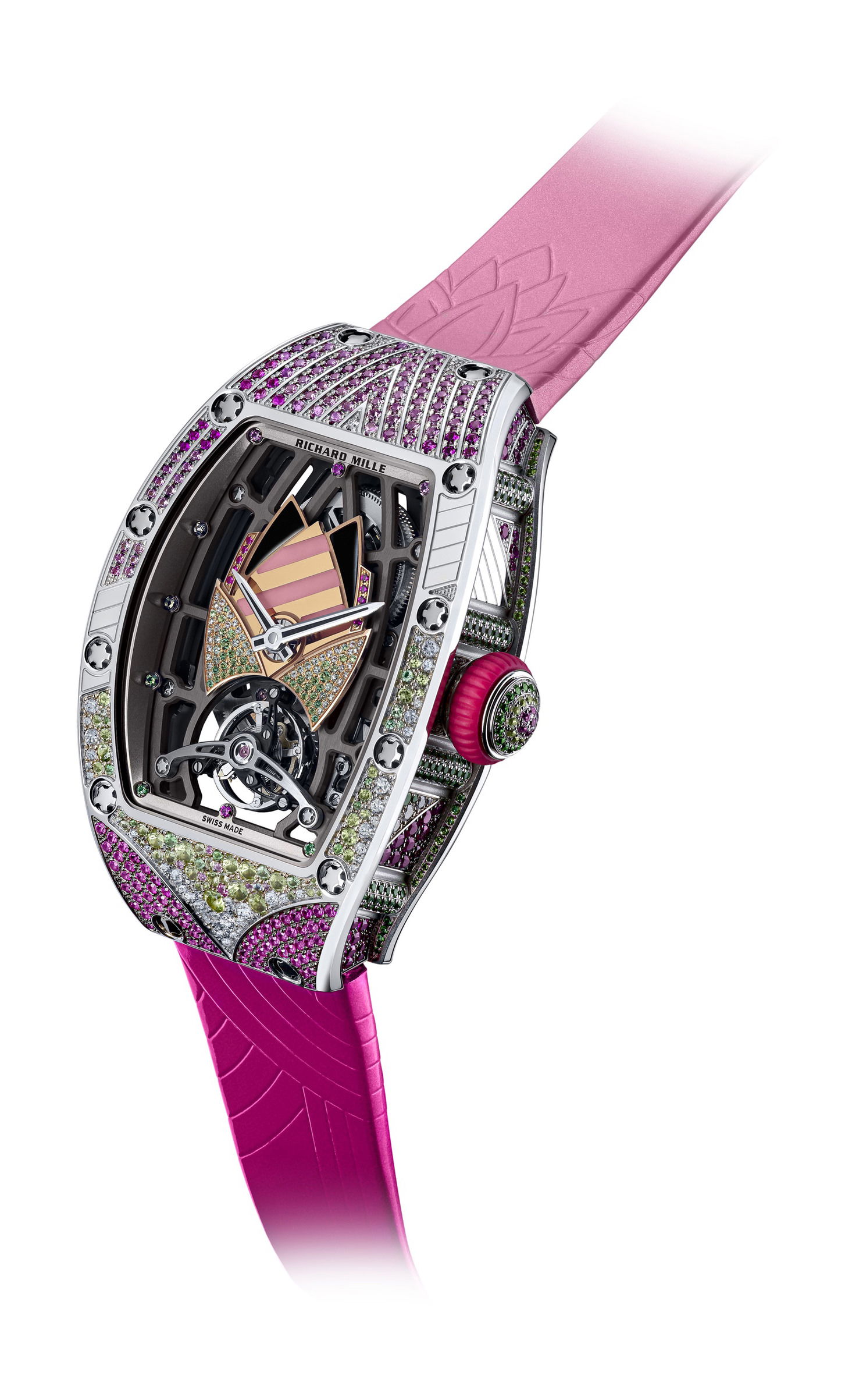 Richard Mille RM 71-02 Bianca luxury timepiece - detailed view