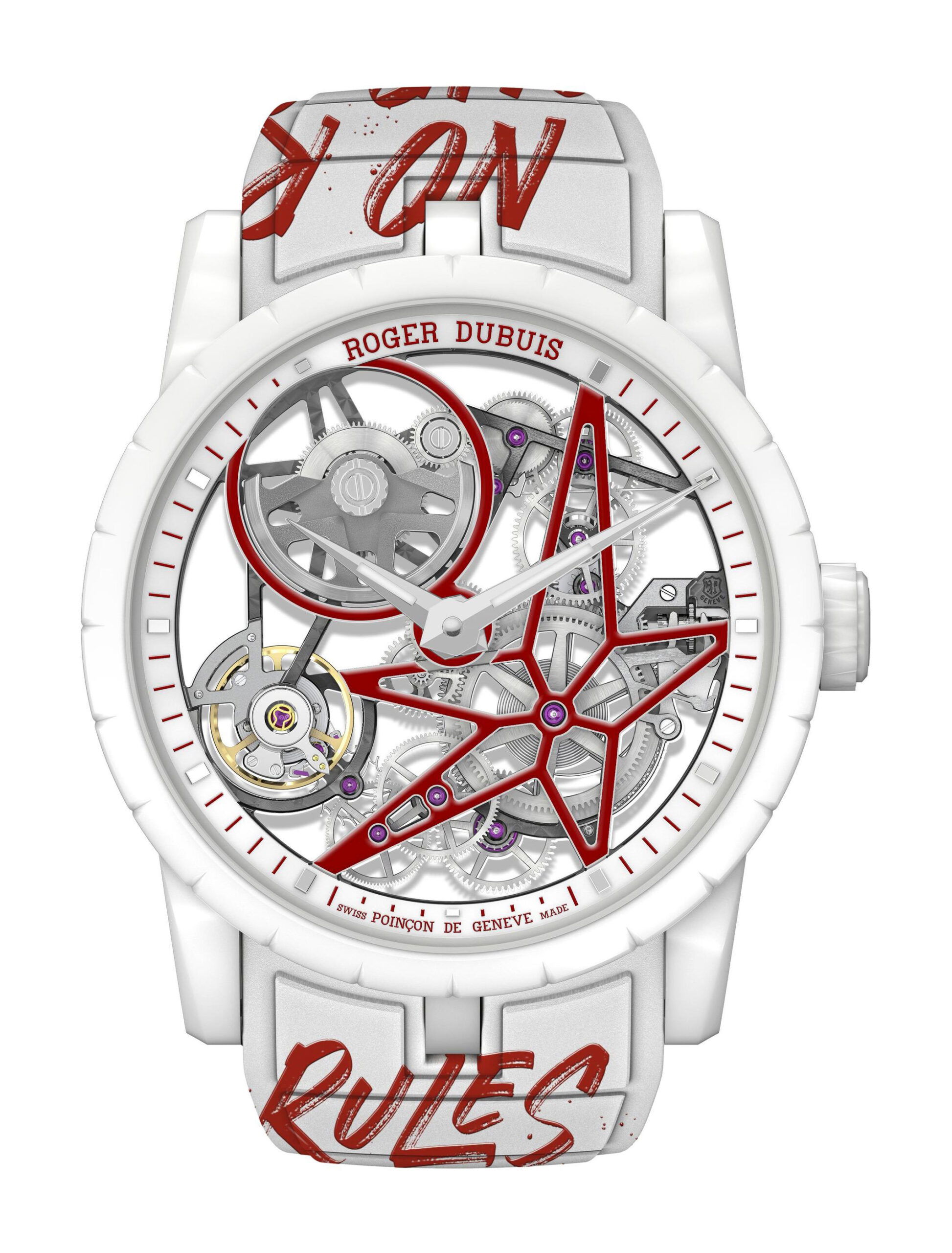 Roger Dubuis Excalibur Soho Edition MB luxury timepiece - detailed view