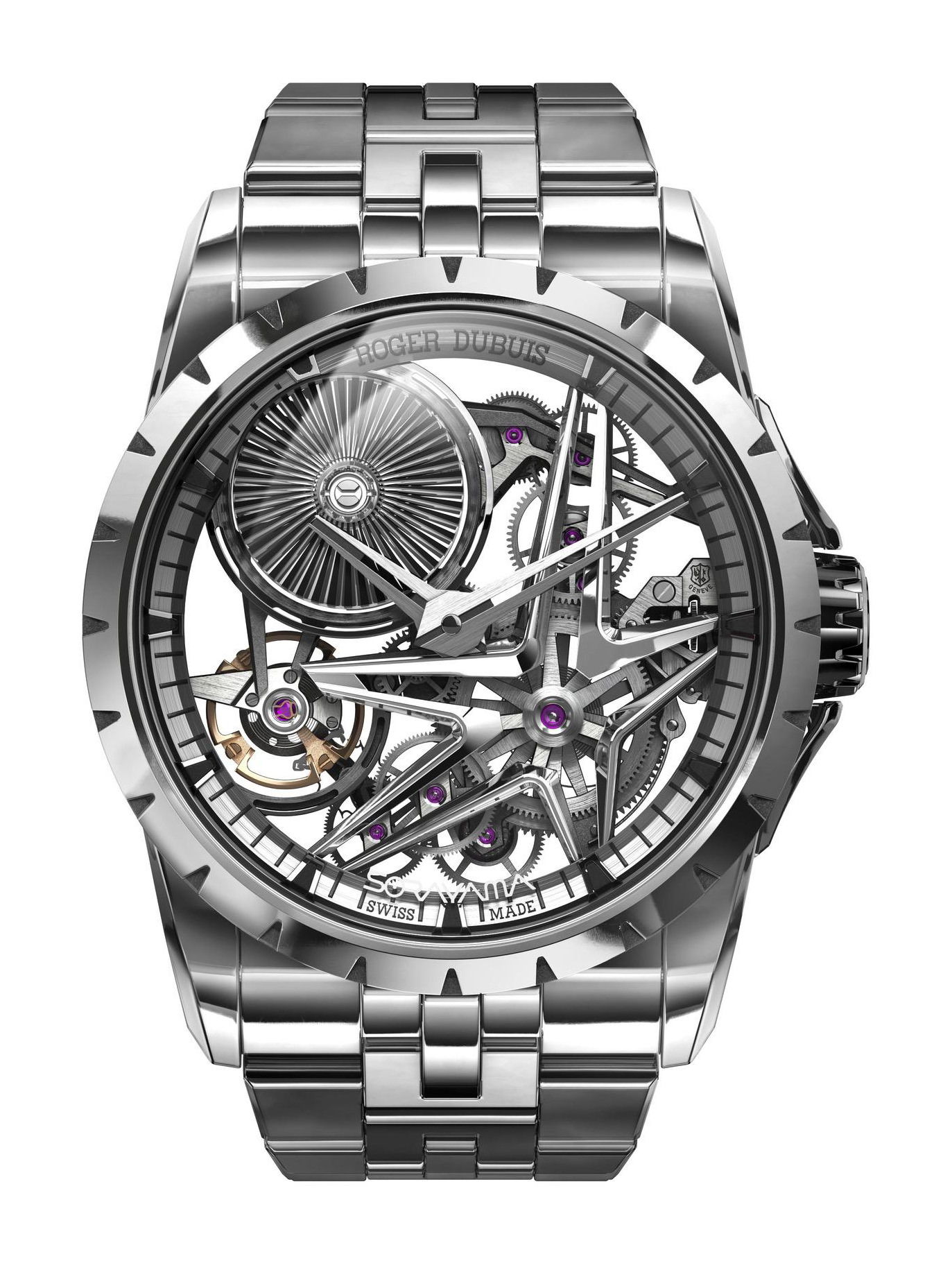 Roger Dubuis Excalibur Sorayama MB luxury timepiece - detailed view