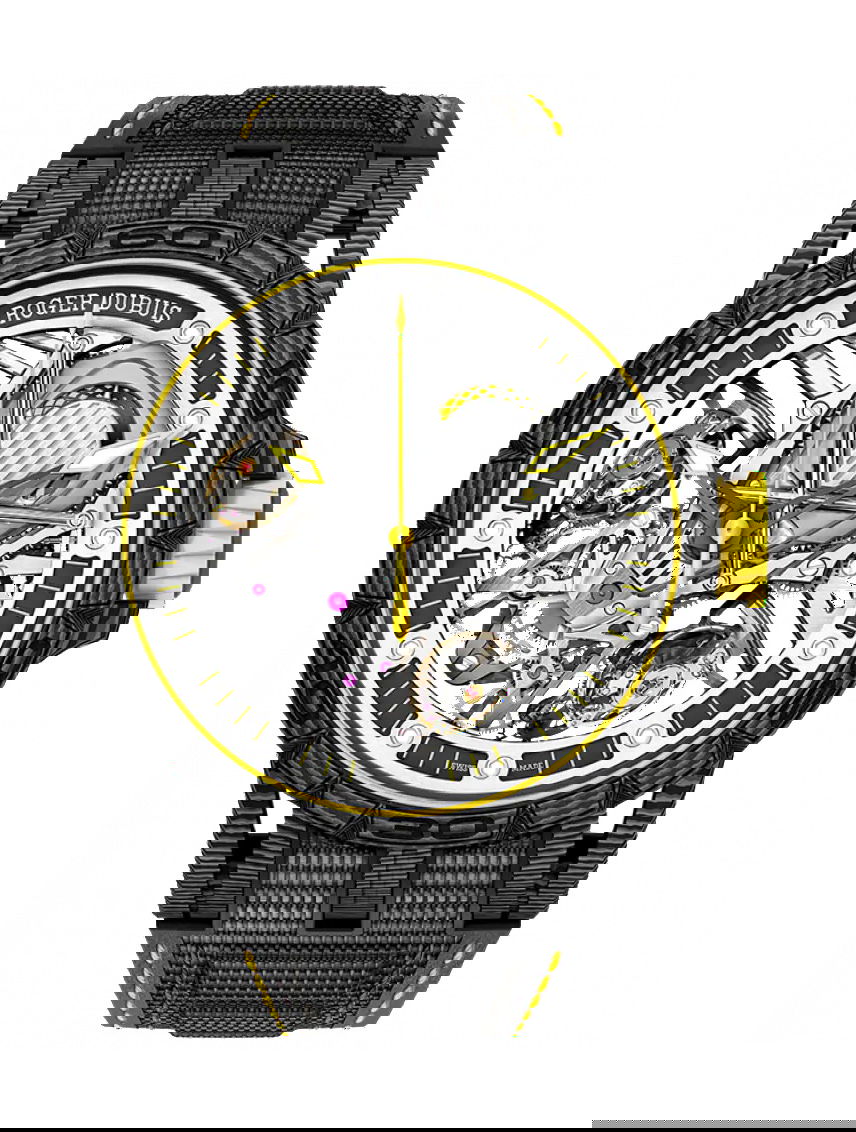 Roger Dubuis Excalibur Spider Aventador S luxury timepiece - detailed view