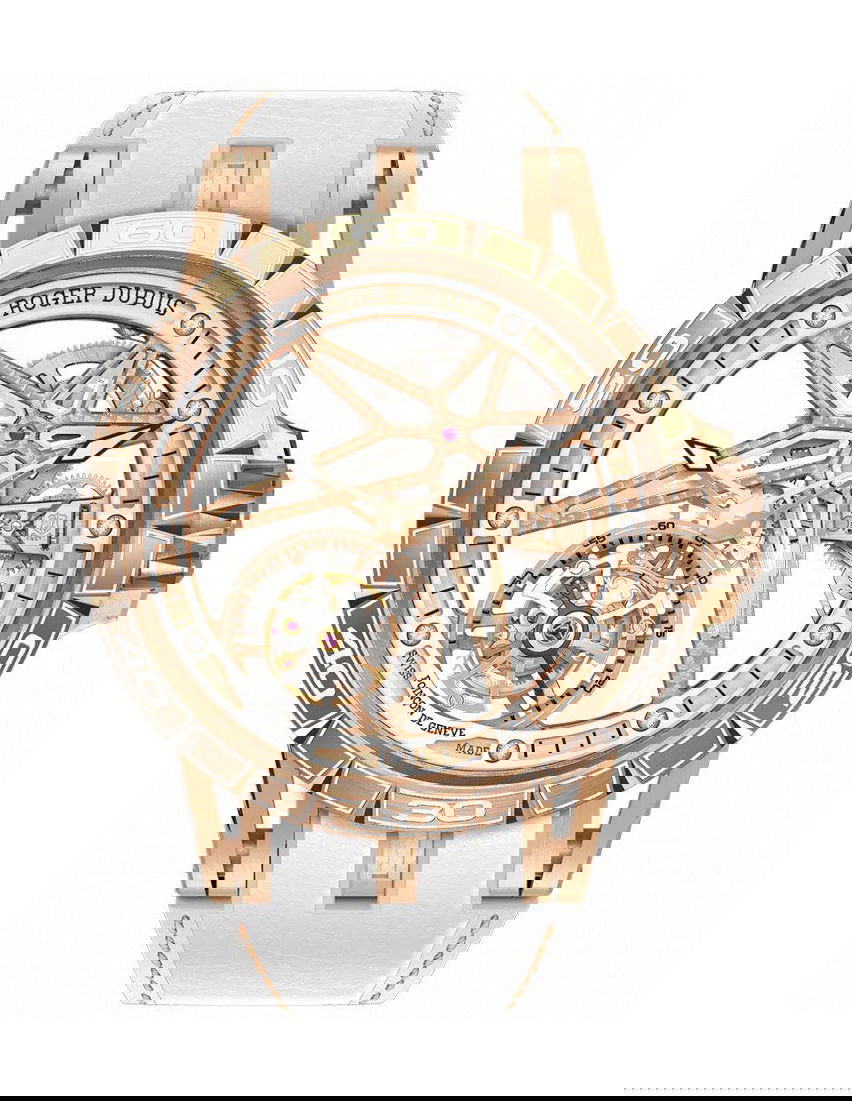 Roger Dubuis Excalibur Spider Eon Gold luxury timepiece - detailed view