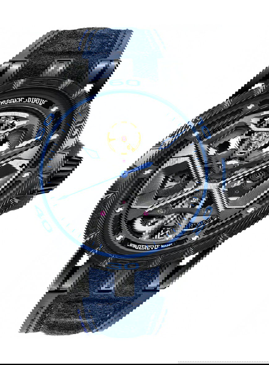 Roger Dubuis Excalibur Spider Huracan luxury timepiece - detailed view