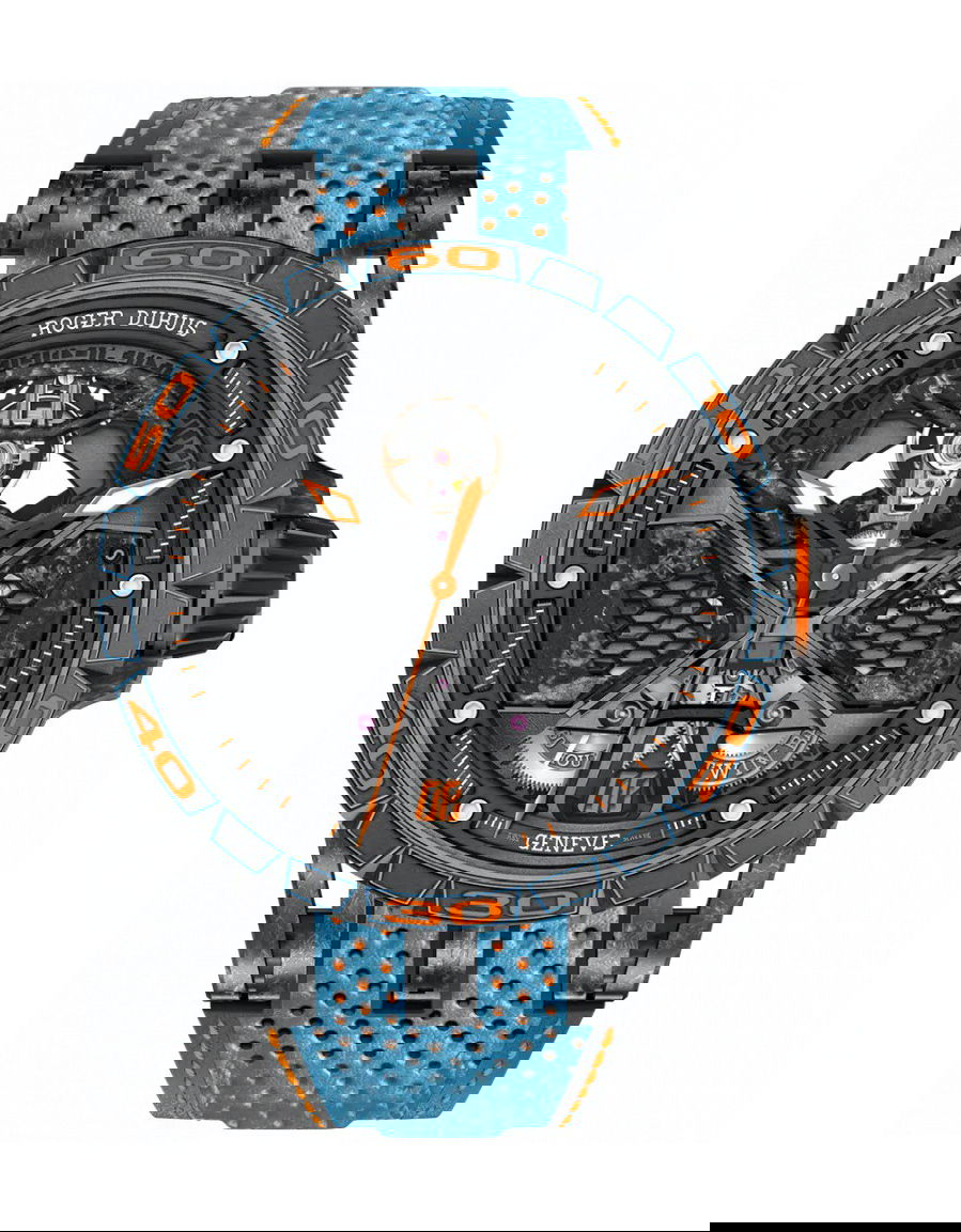 Roger Dubuis Excalibur Spider Huracan STO luxury timepiece - detailed view