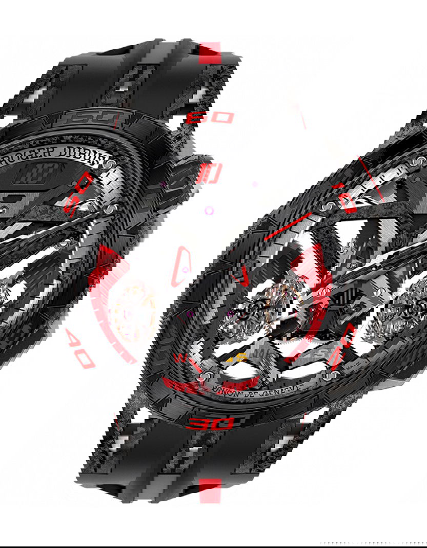 Roger Dubuis Excalibur Spider One-Off luxury timepiece - detailed view