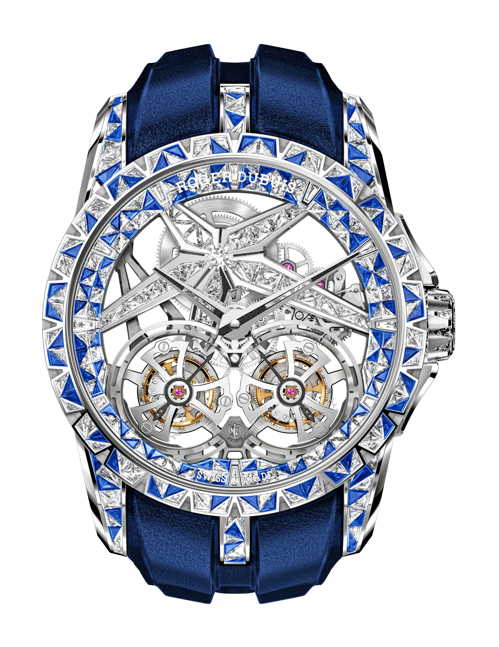 Roger Dubuis Excalibur SUPERBIA luxury timepiece - detailed view