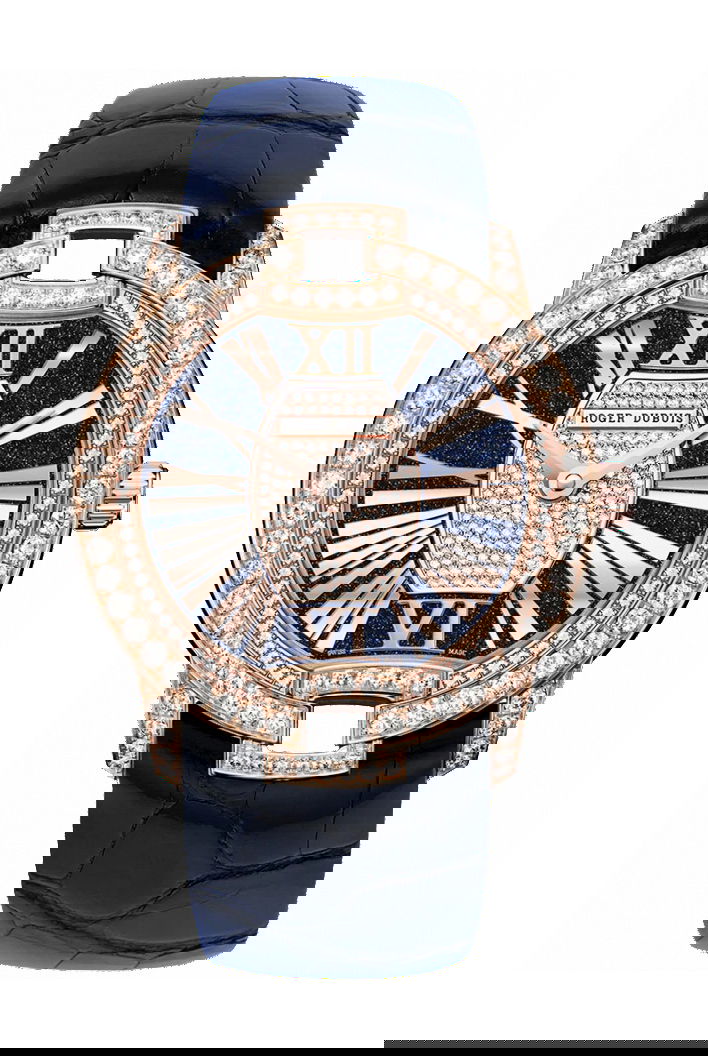 Roger Dubuis Velvet Aventurine luxury timepiece - detailed view