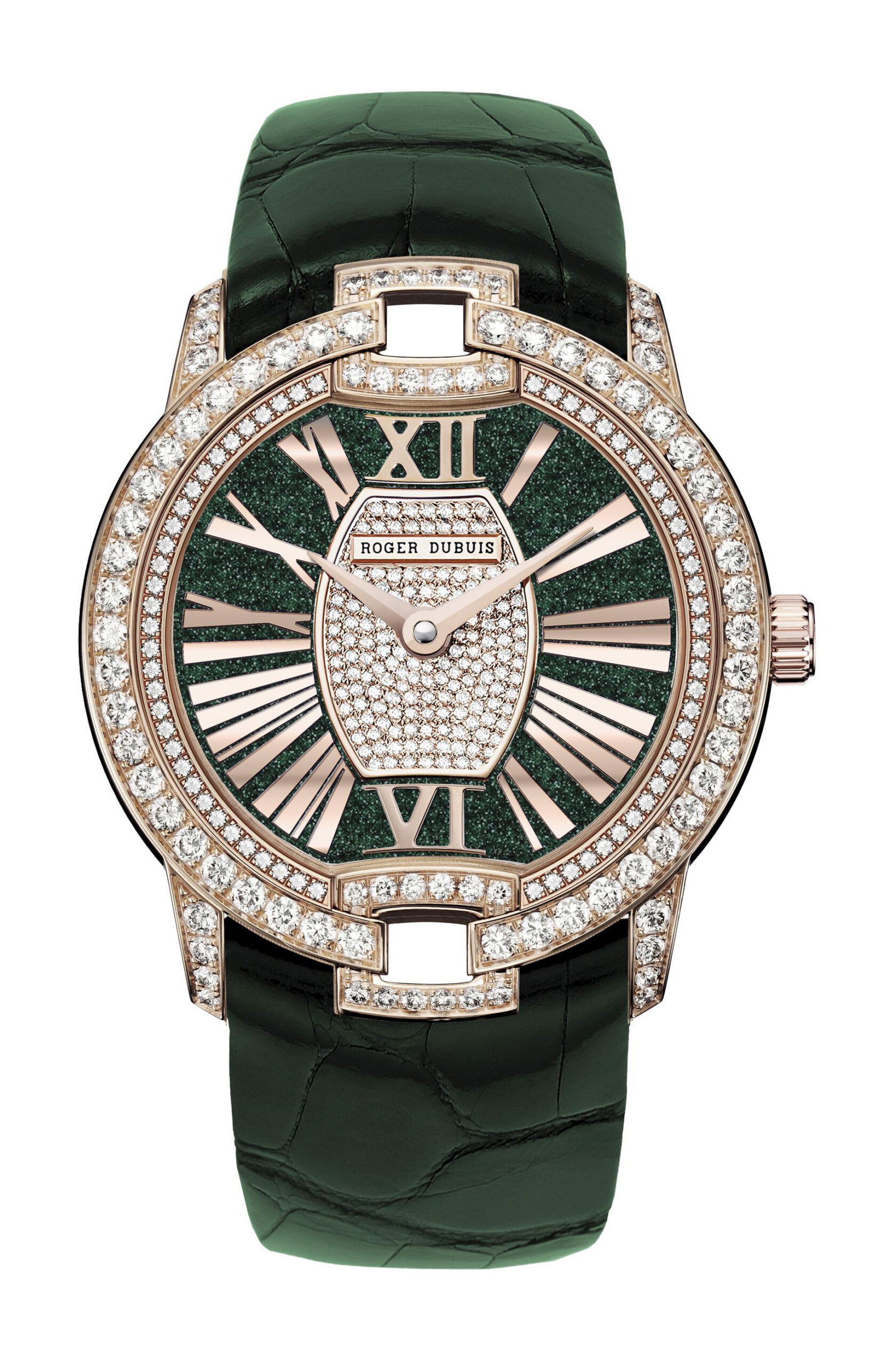 Roger Dubuis Velvet Pink Gold luxury timepiece - detailed view
