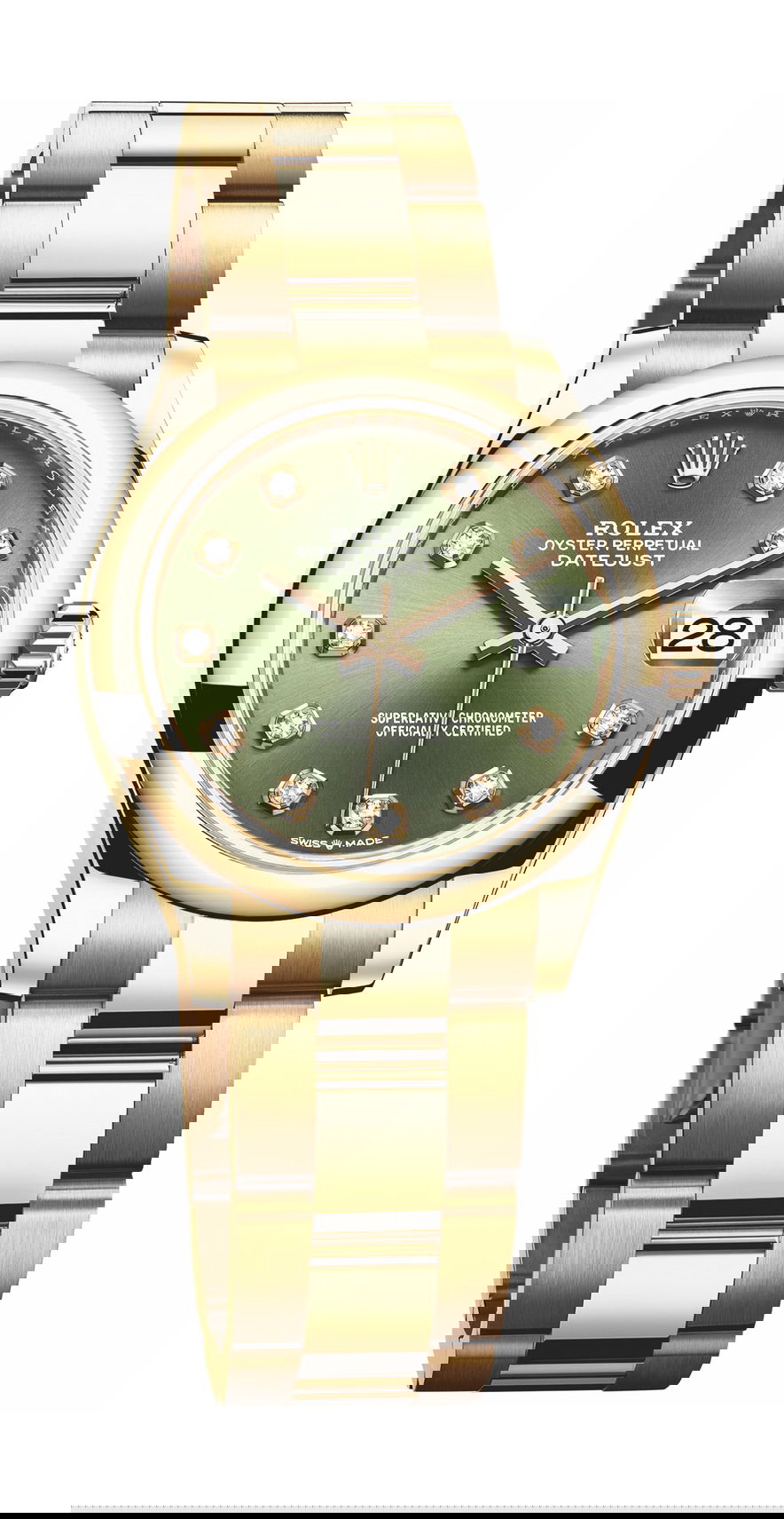 Rolex Datejust 31 luxury timepiece - detailed view