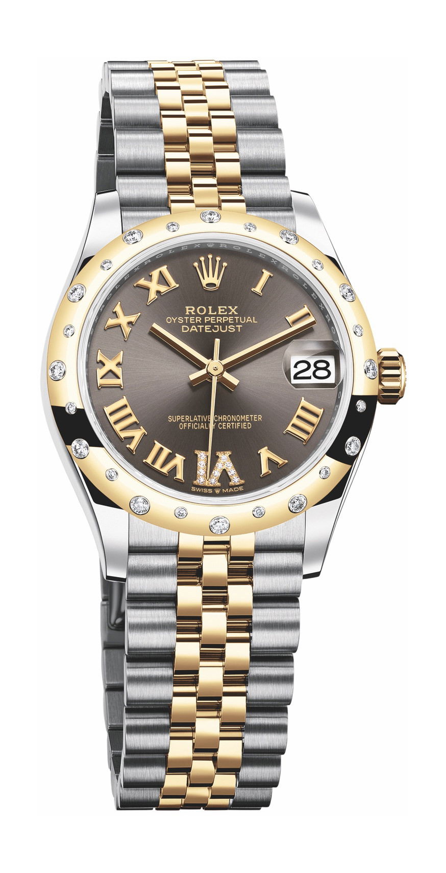 Rolex Datejust 31 luxury timepiece - detailed view