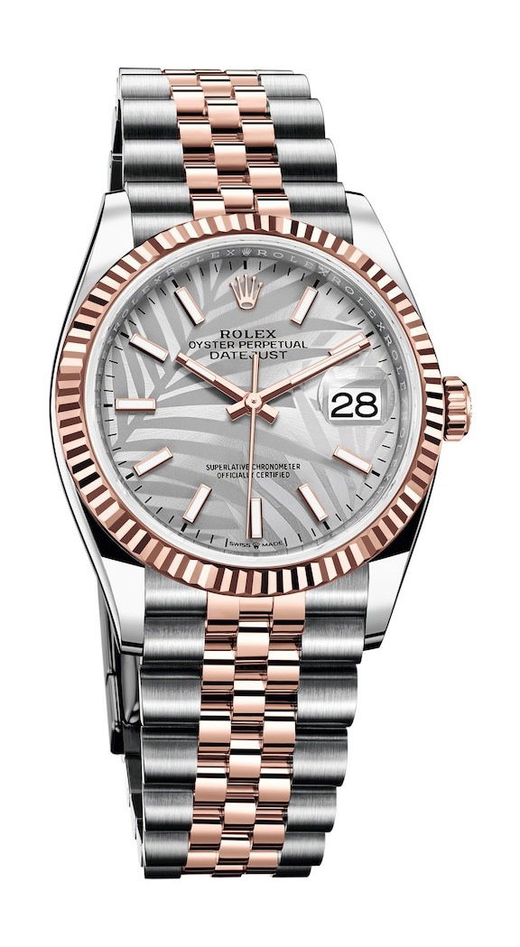 Rolex Datejust 36 luxury timepiece - detailed view
