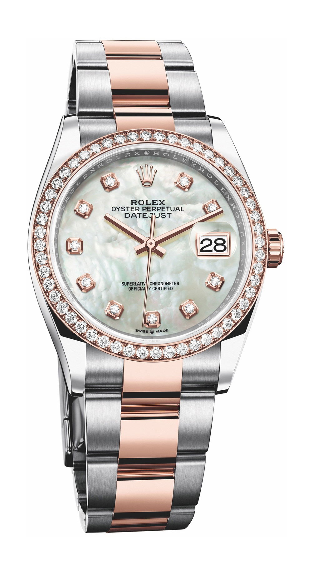 Rolex Datejust 36 luxury timepiece - detailed view