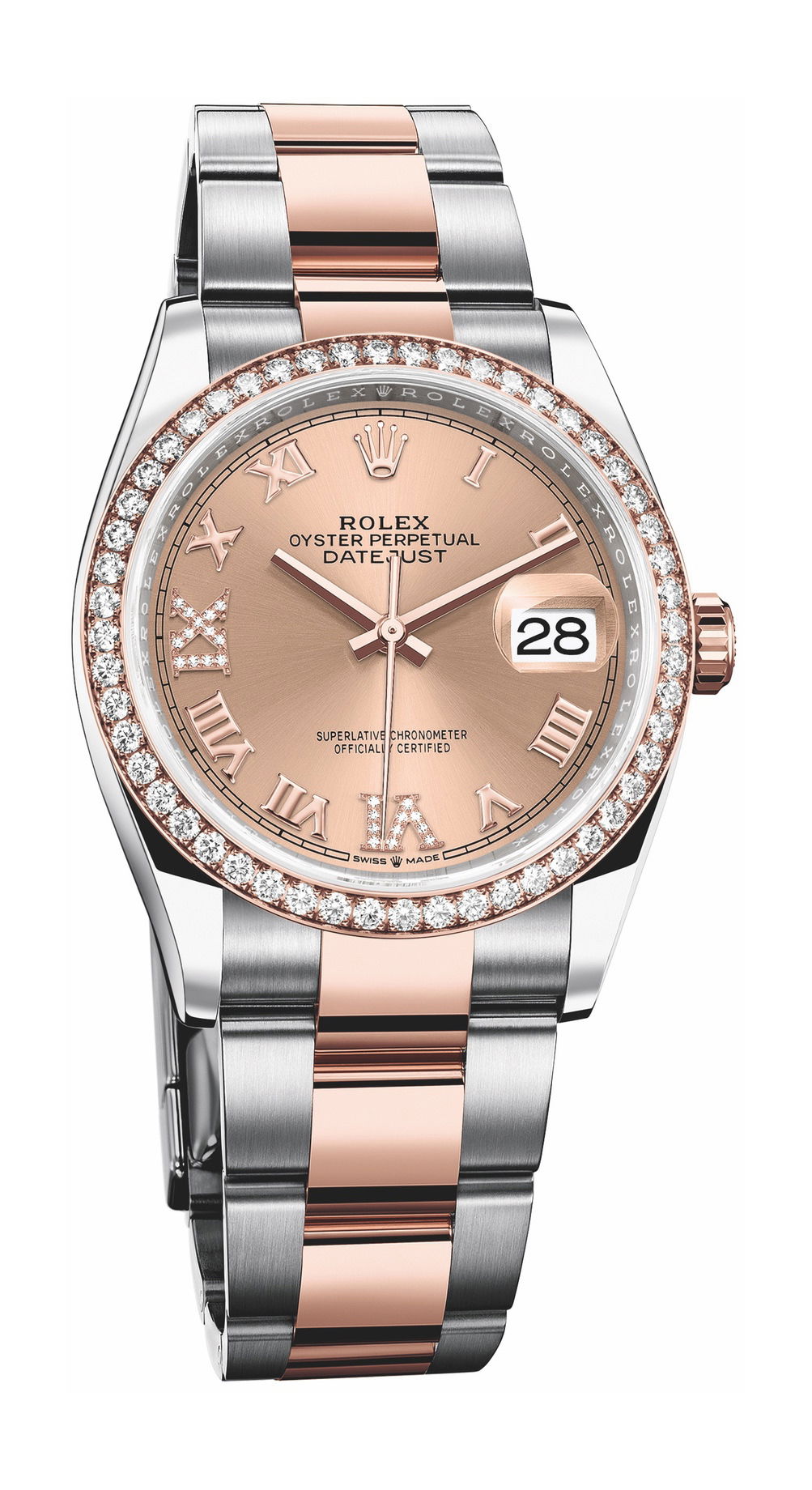 Rolex Datejust 36 luxury timepiece - detailed view