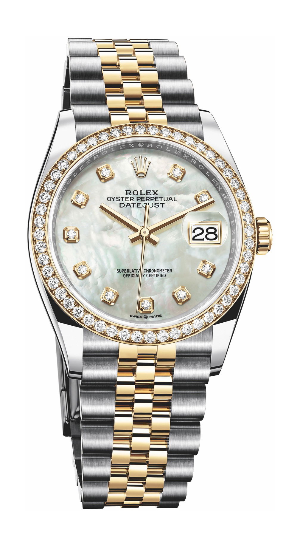 Rolex Datejust 36 luxury timepiece - detailed view