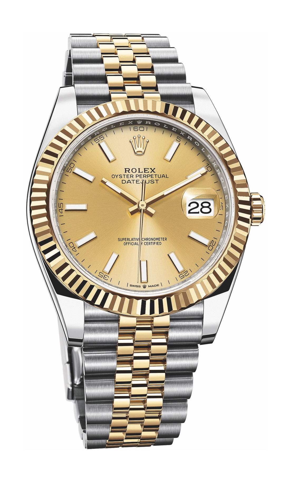 Rolex Datejust 41 luxury timepiece - detailed view