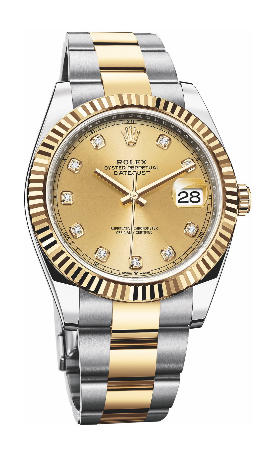 Rolex Datejust 41 luxury timepiece - detailed view