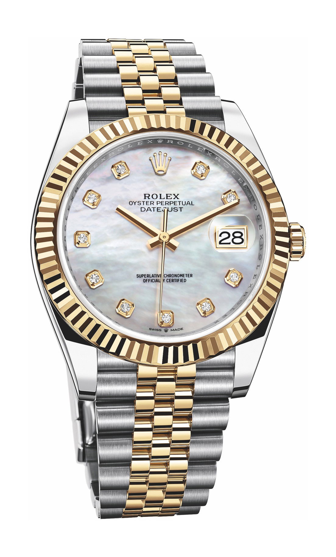 Rolex Datejust 41 luxury timepiece - detailed view