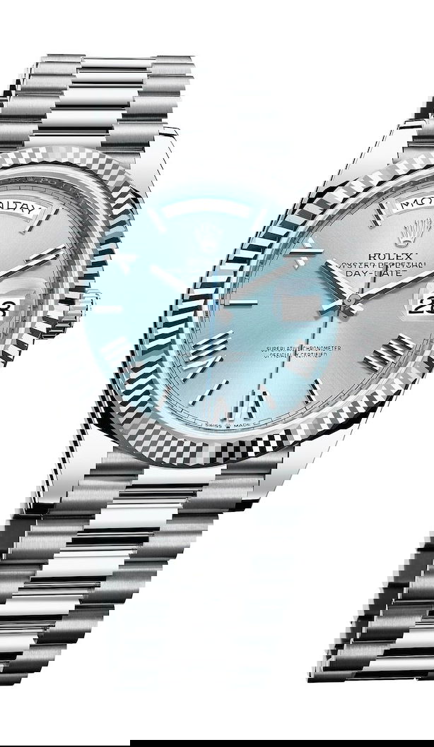 Rolex Day-Date 40 luxury timepiece - detailed view
