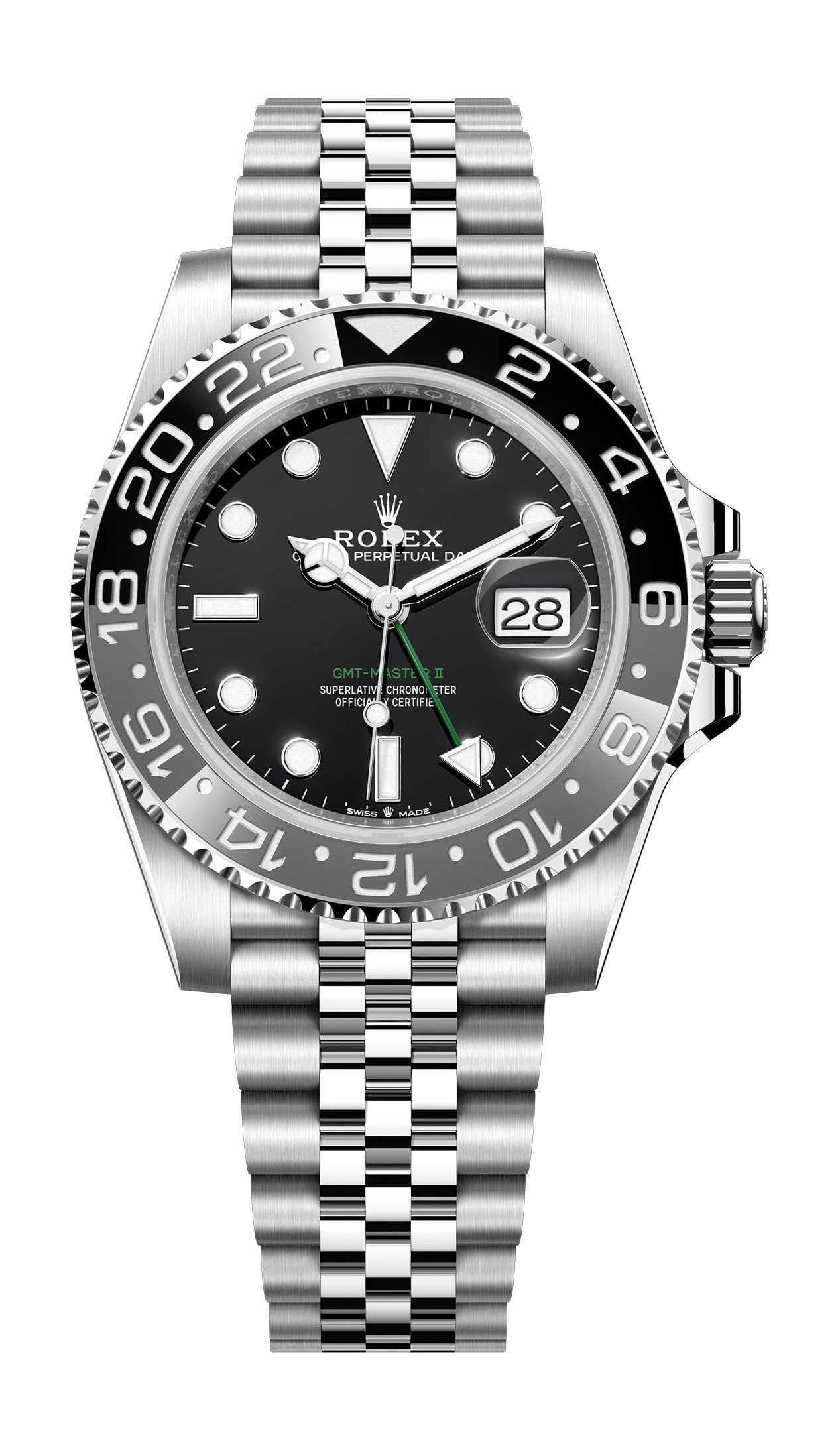 Rolex GMT-Master II luxury timepiece - detailed view