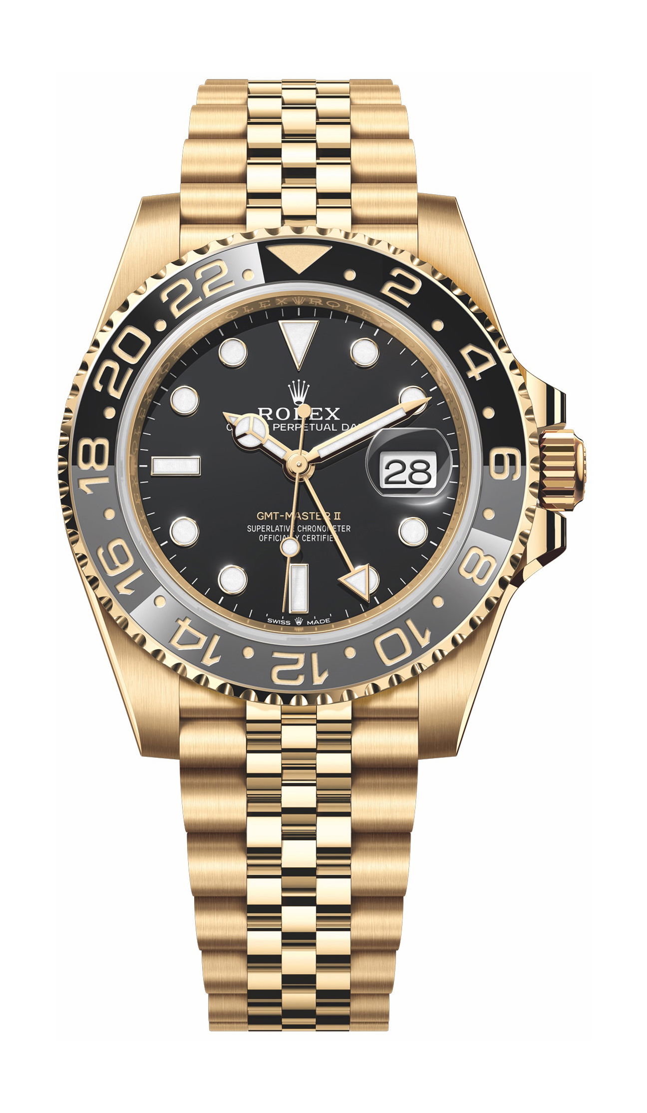 Rolex GMT-Master II luxury timepiece - detailed view