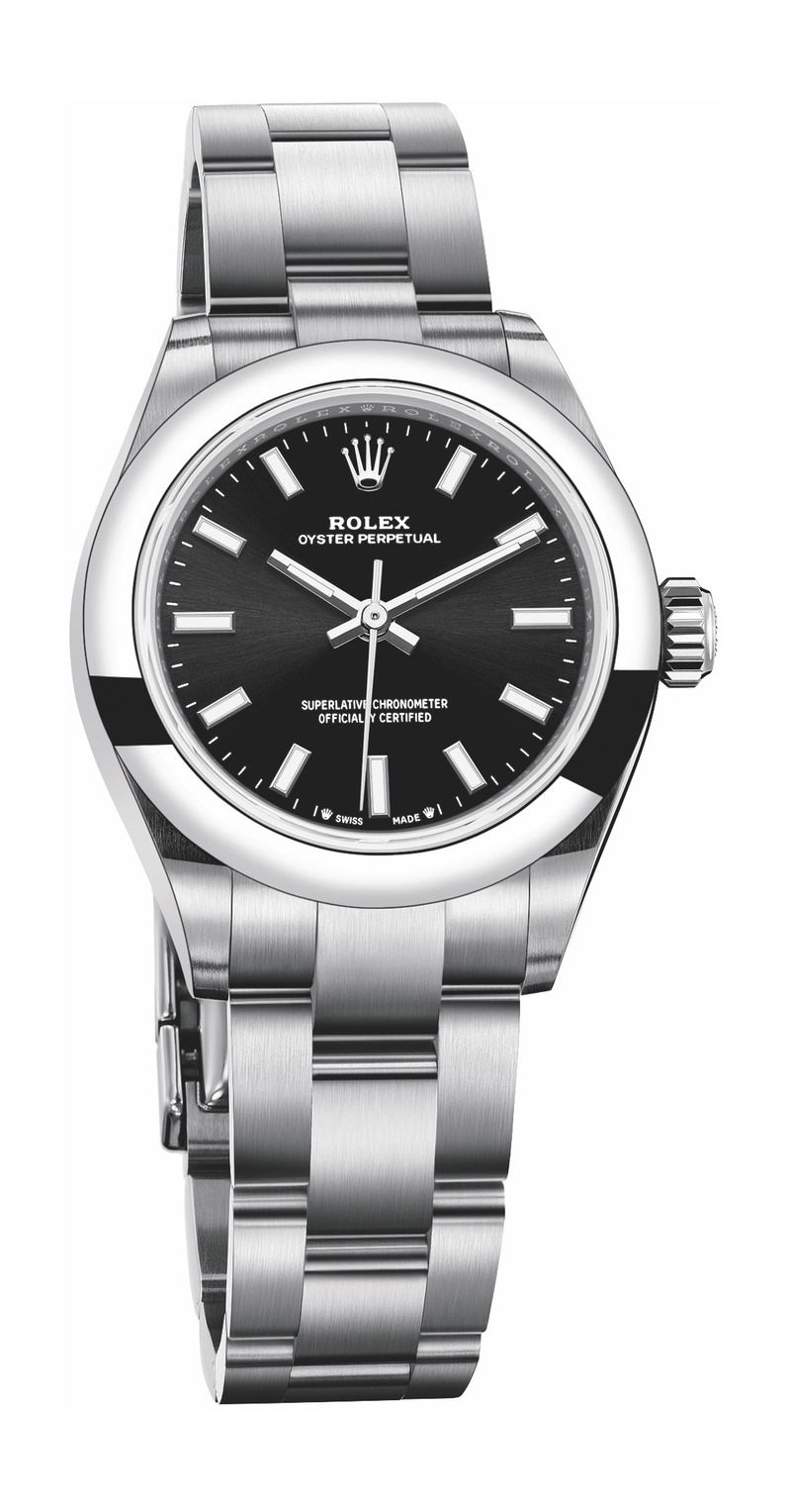 Rolex Oyster Perpetual 28 luxury timepiece - detailed view