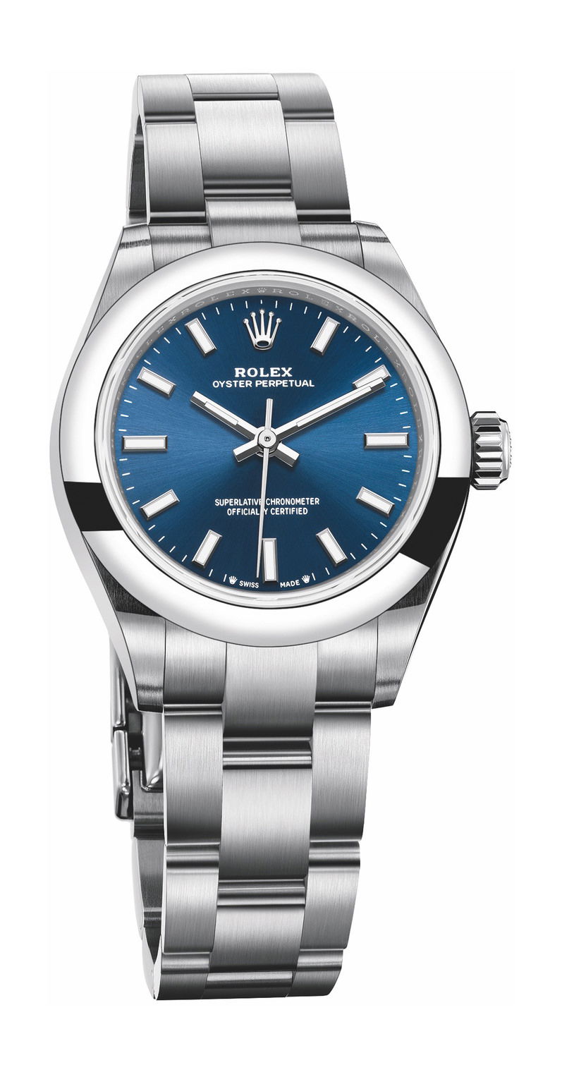 Rolex Oyster Perpetual 28 luxury timepiece - detailed view