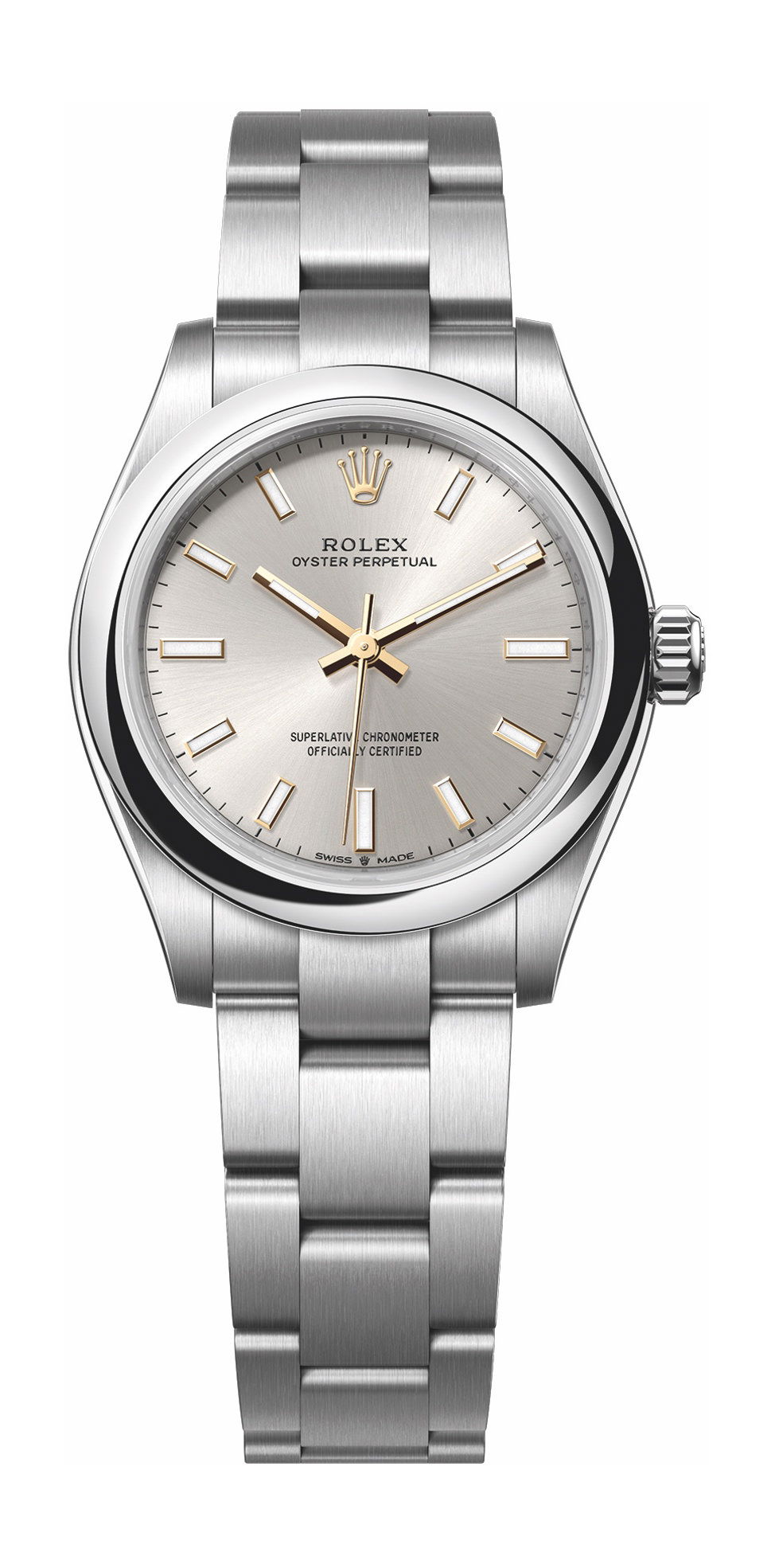 Rolex Oyster Perpetual 31 luxury timepiece - detailed view