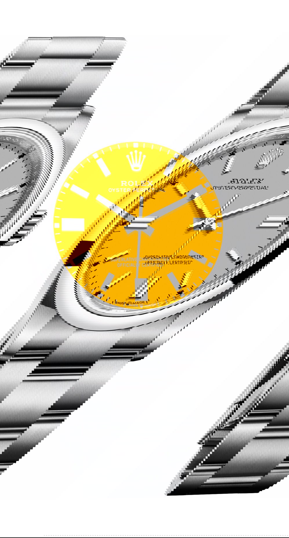 Rolex Oyster Perpetual 36 luxury timepiece - detailed view