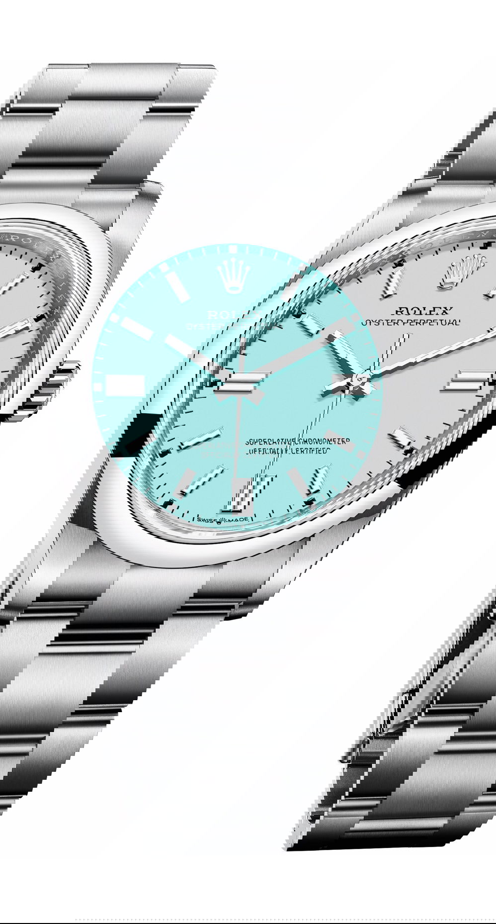 Rolex Oyster Perpetual 36 luxury timepiece - detailed view