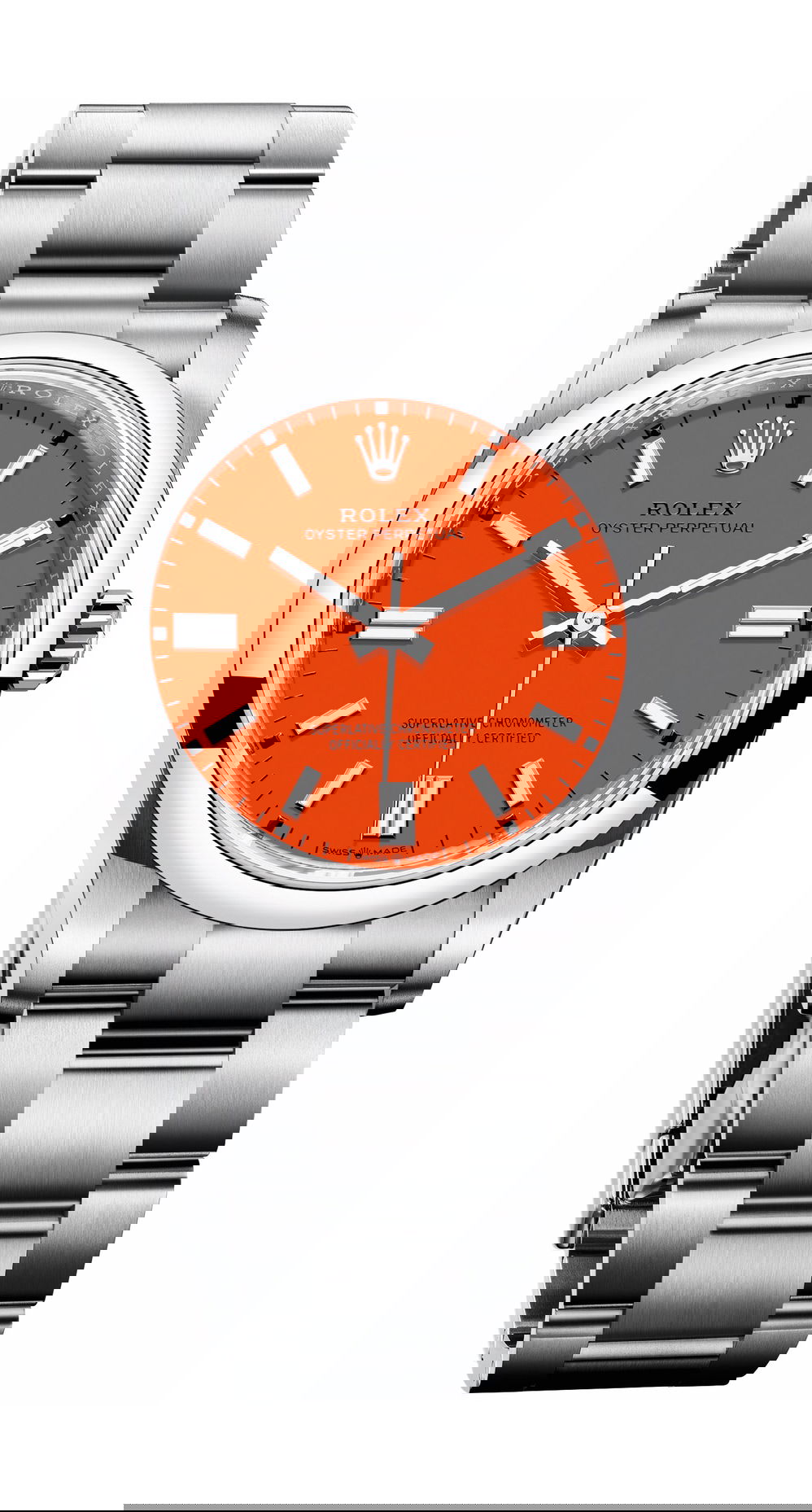 Rolex Oyster Perpetual 36 luxury timepiece - detailed view