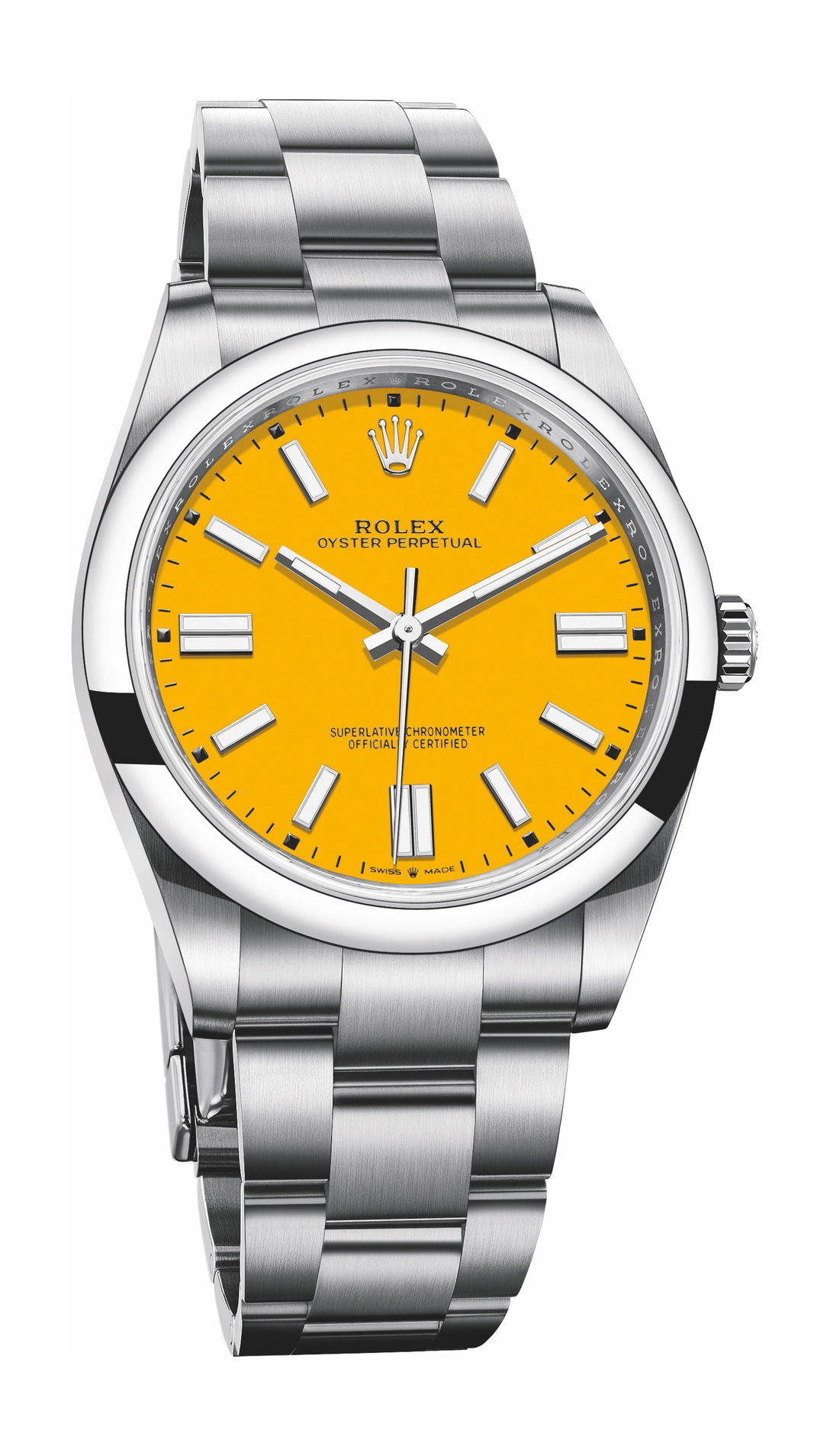 Rolex Oyster Perpetual 41 luxury timepiece - detailed view