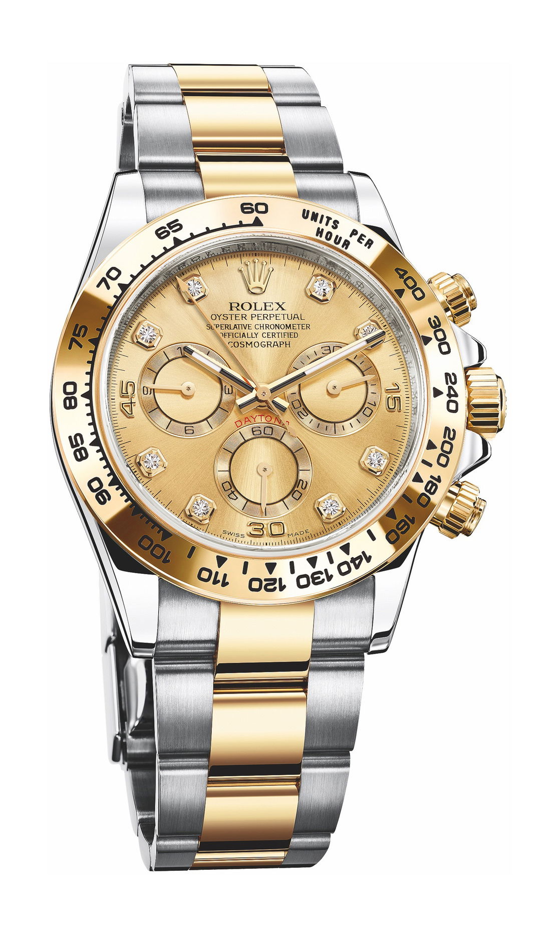 Rolex Cosmograph Daytona luxury timepiece - detailed view