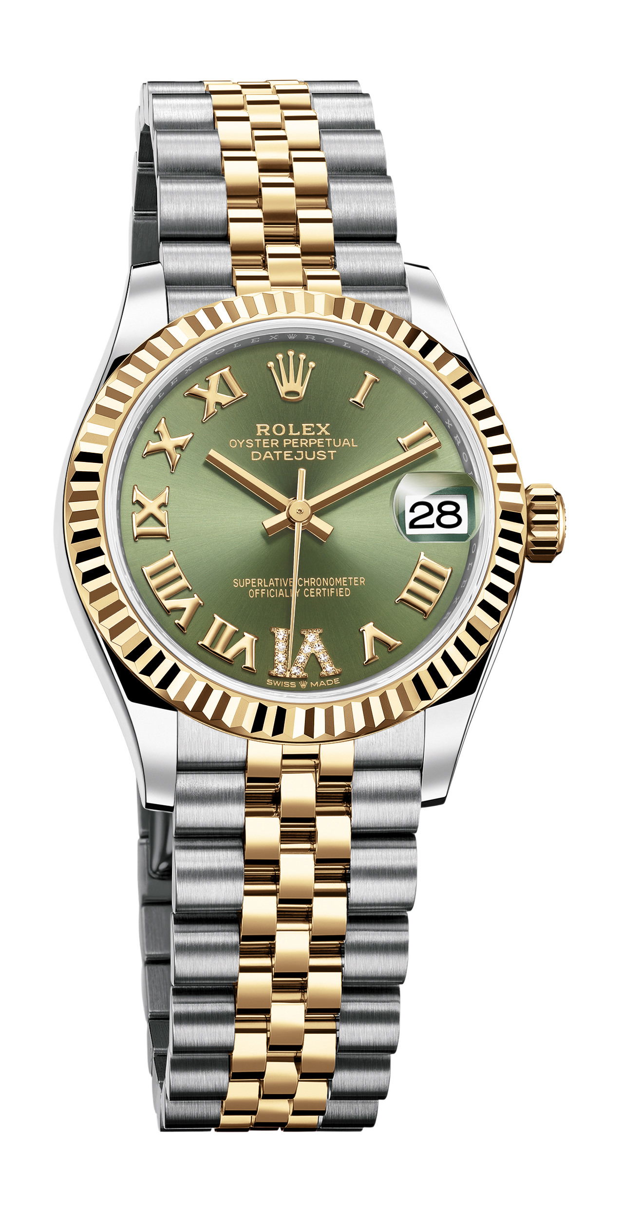 Rolex Datejust 31 luxury timepiece - detailed view