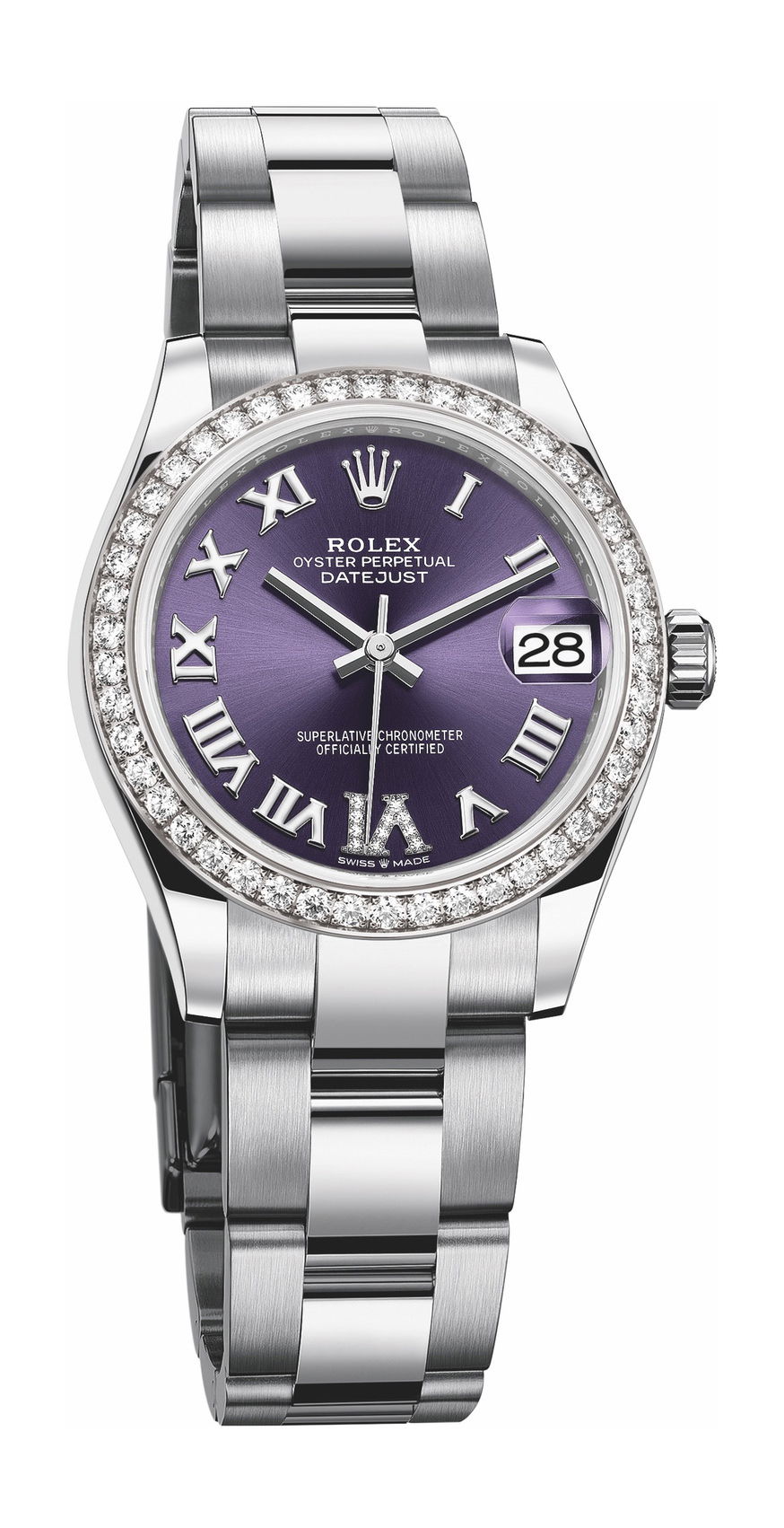 Rolex Datejust 31 luxury timepiece - detailed view