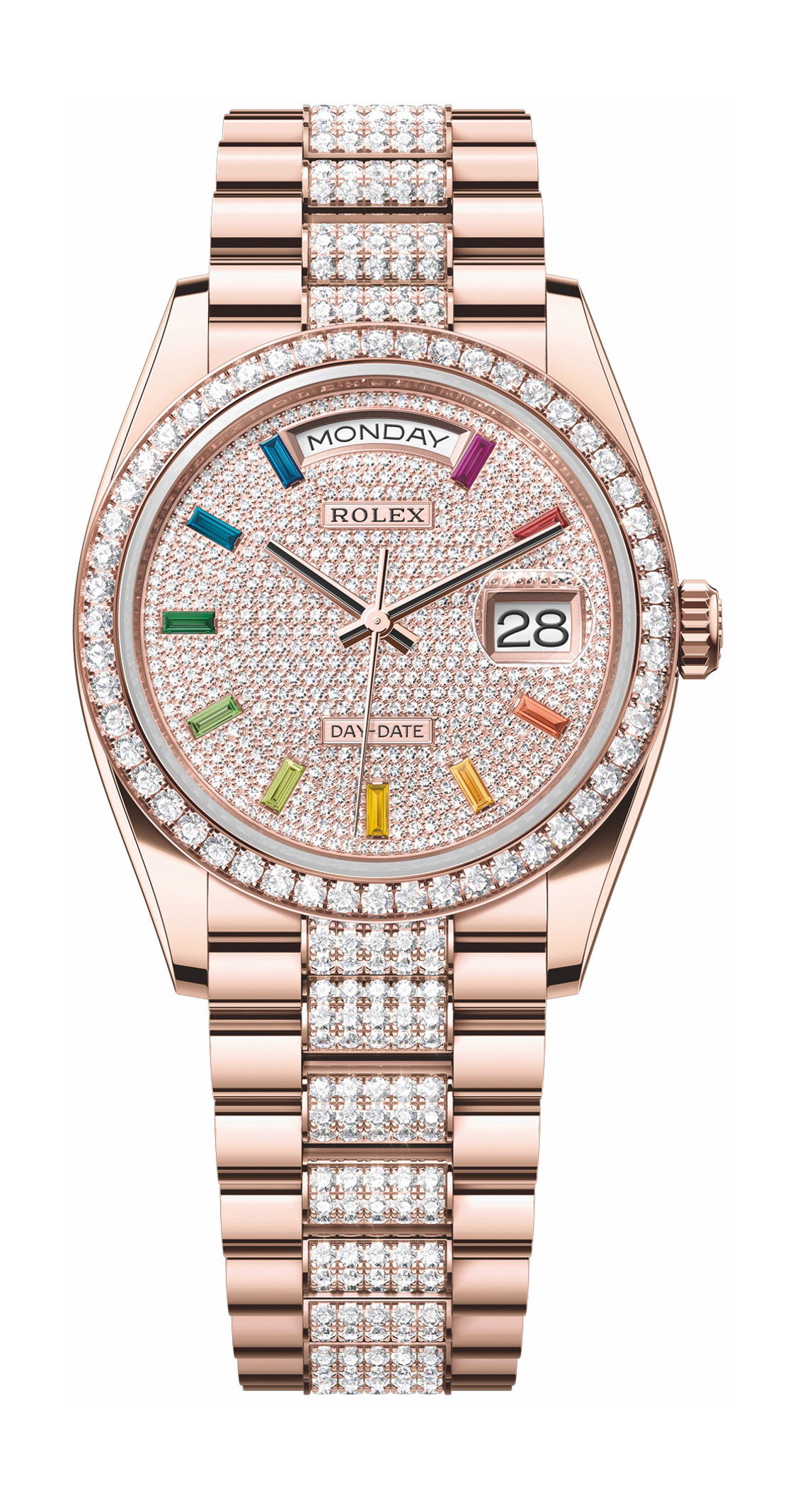 Rolex Oyster Perpetual Day-Date 36 luxury timepiece - detailed view