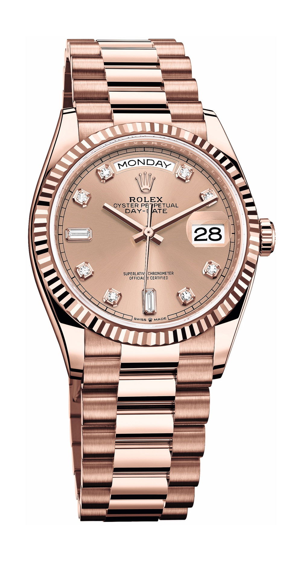 Rolex Day-Date 36 luxury timepiece - detailed view