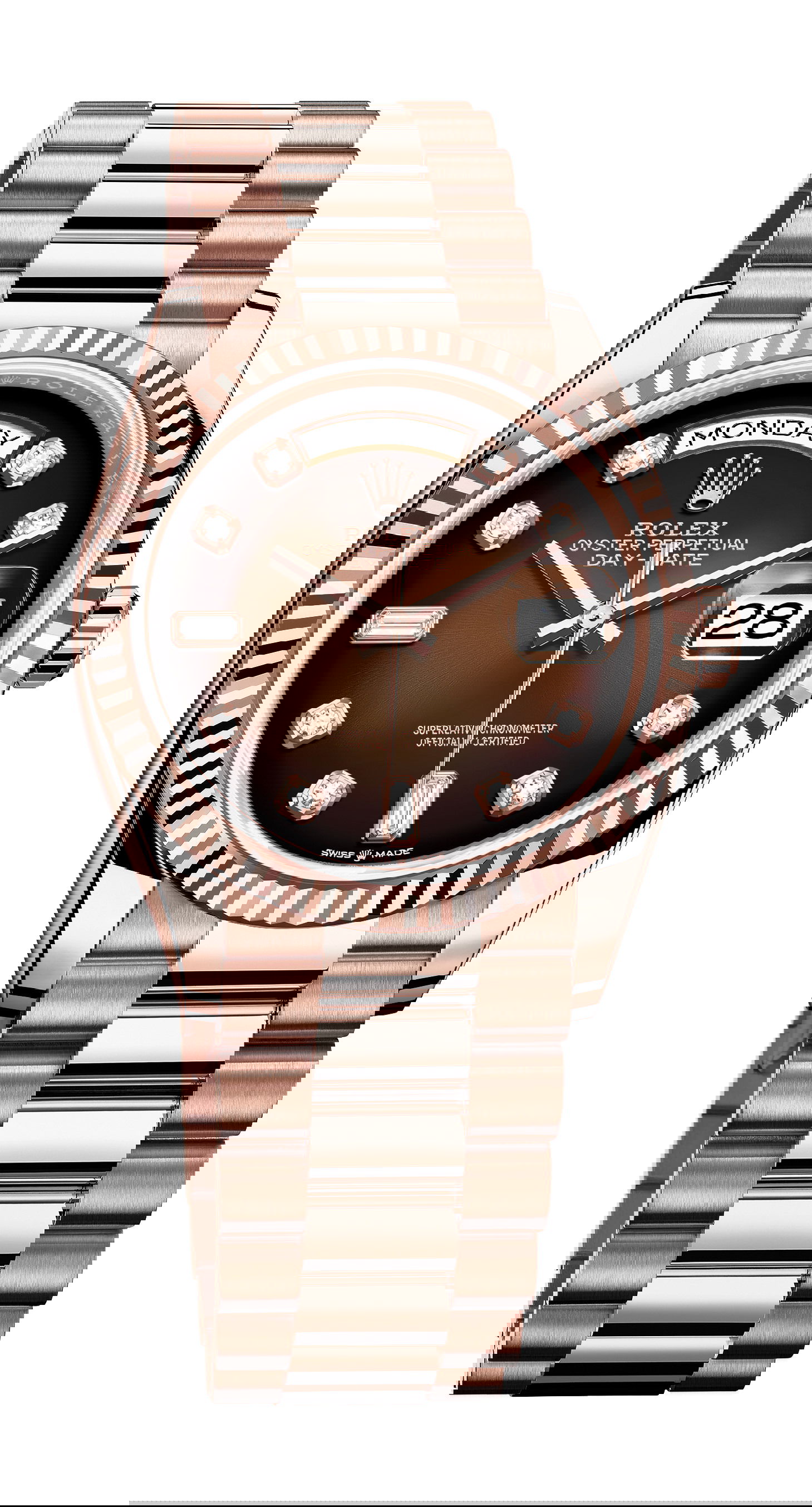 Rolex Day-Date 36 luxury timepiece - detailed view