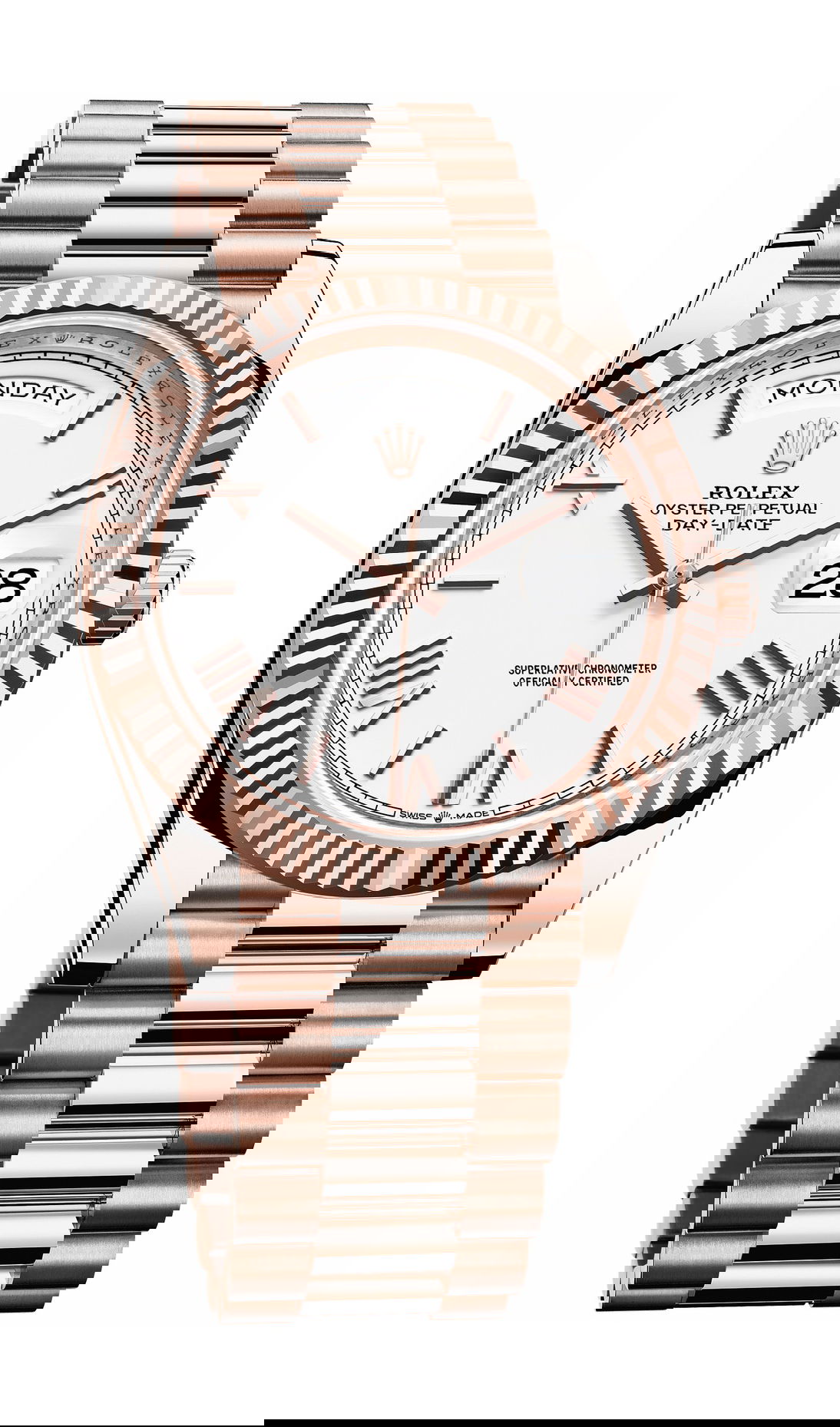 Rolex Day-Date 40 luxury timepiece - detailed view