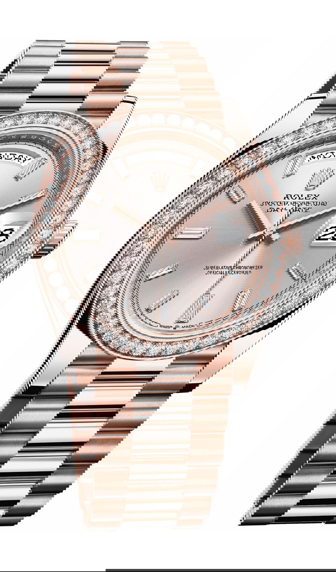 Rolex Day-Date 40 luxury timepiece - detailed view