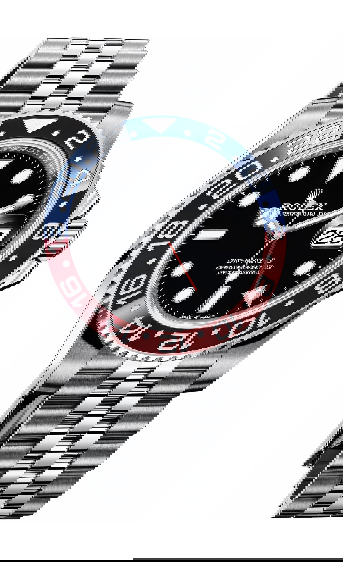 Rolex GMT-Master II luxury timepiece - detailed view