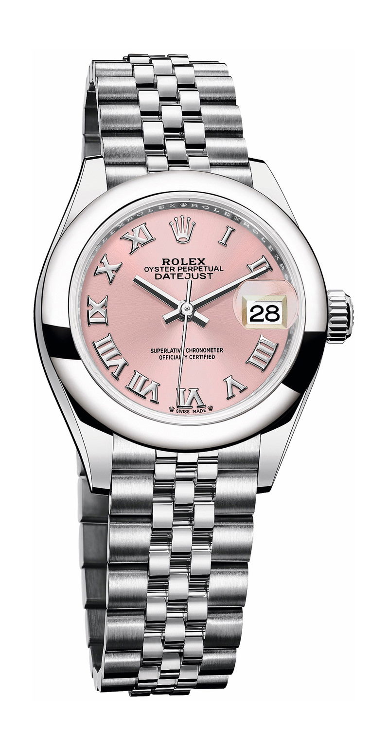 Rolex Lady-Datejust luxury timepiece - detailed view