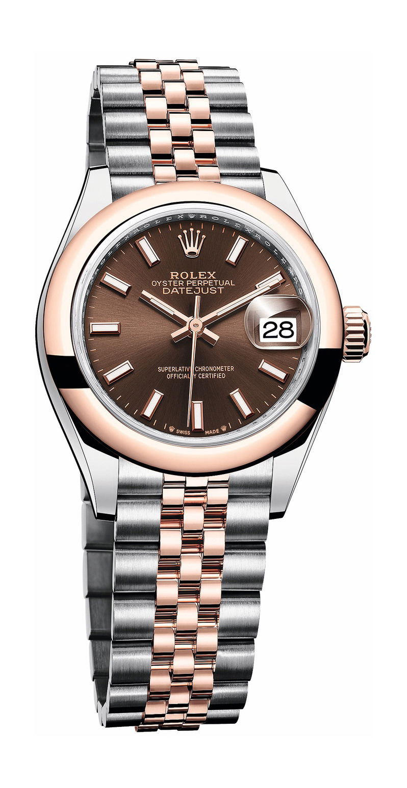 Rolex Lady-Datejust luxury timepiece - detailed view