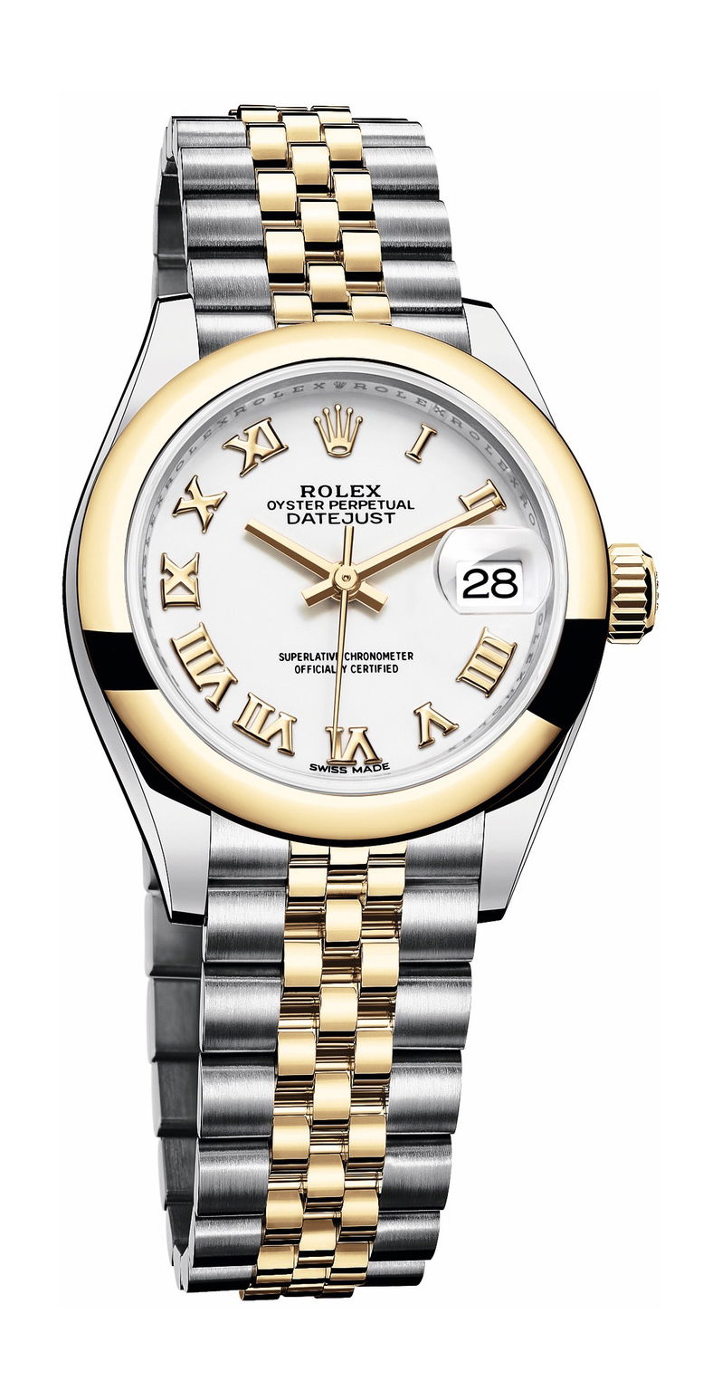 Rolex Lady-Datejust luxury timepiece - detailed view