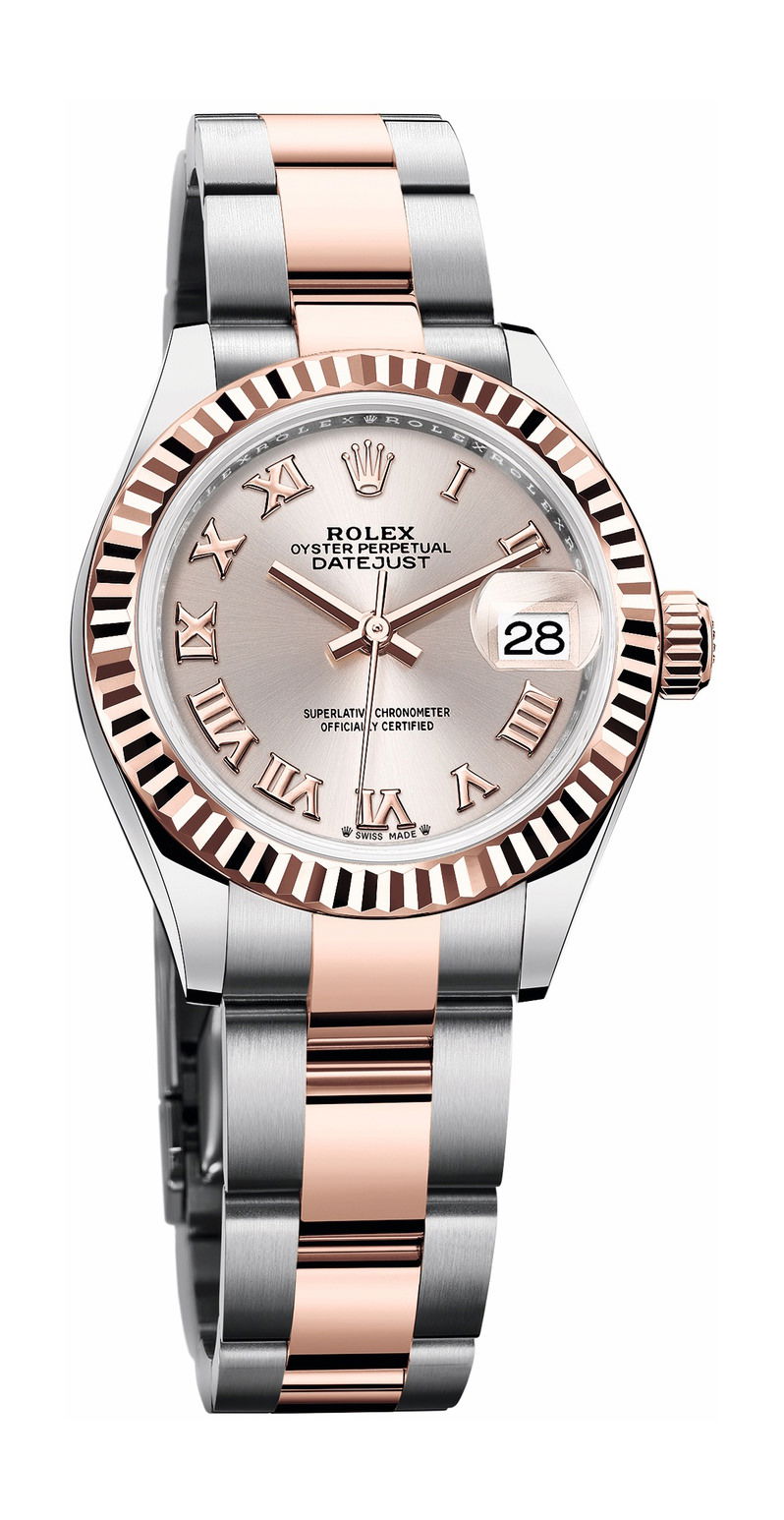 Rolex Lady-Datejust luxury timepiece - detailed view