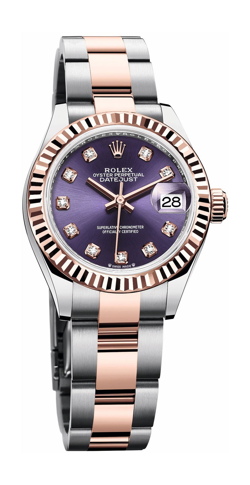 Rolex Lady-Datejust luxury timepiece - detailed view