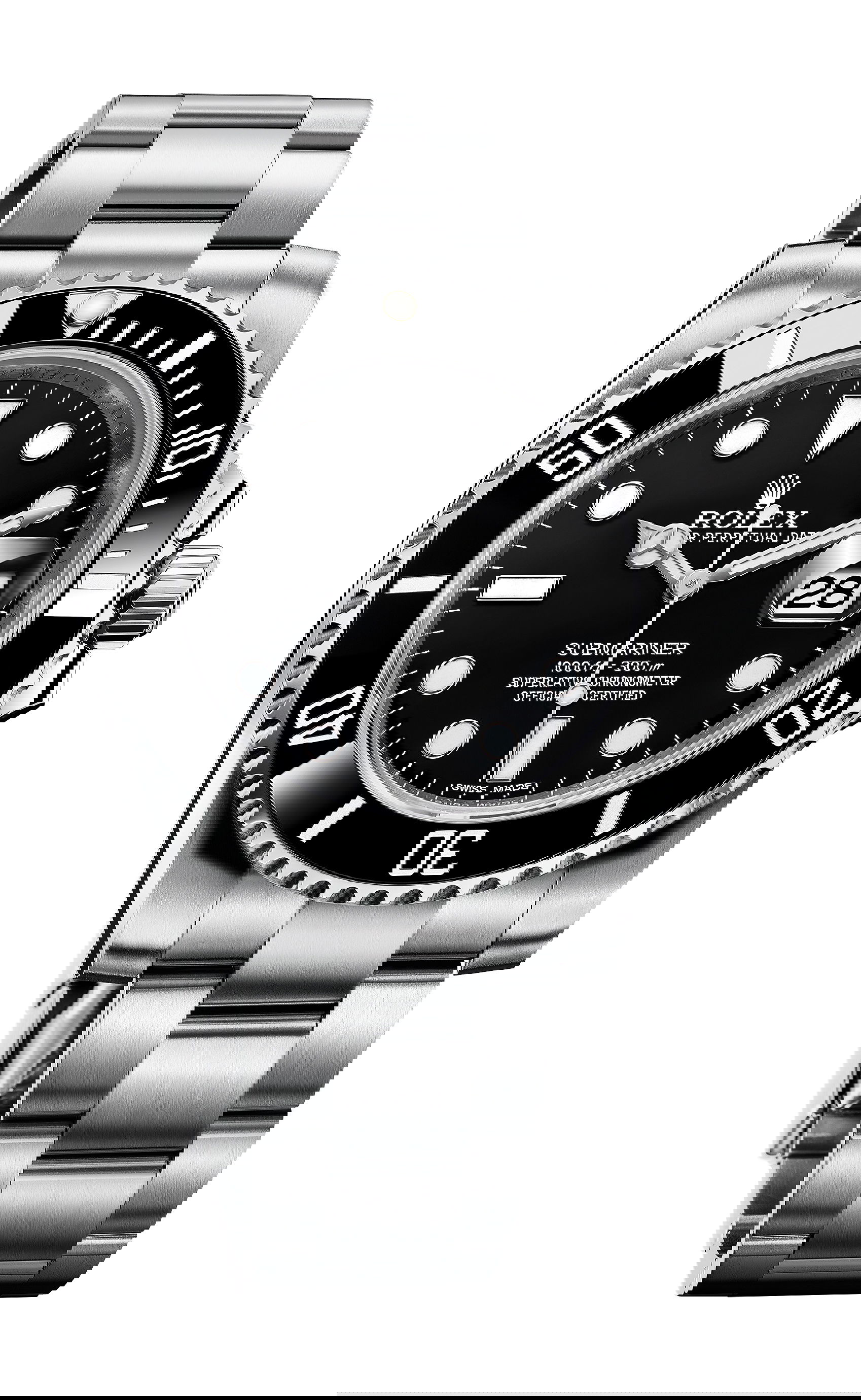 Rolex Oyster Perpetual Submariner Date luxury timepiece - detailed view