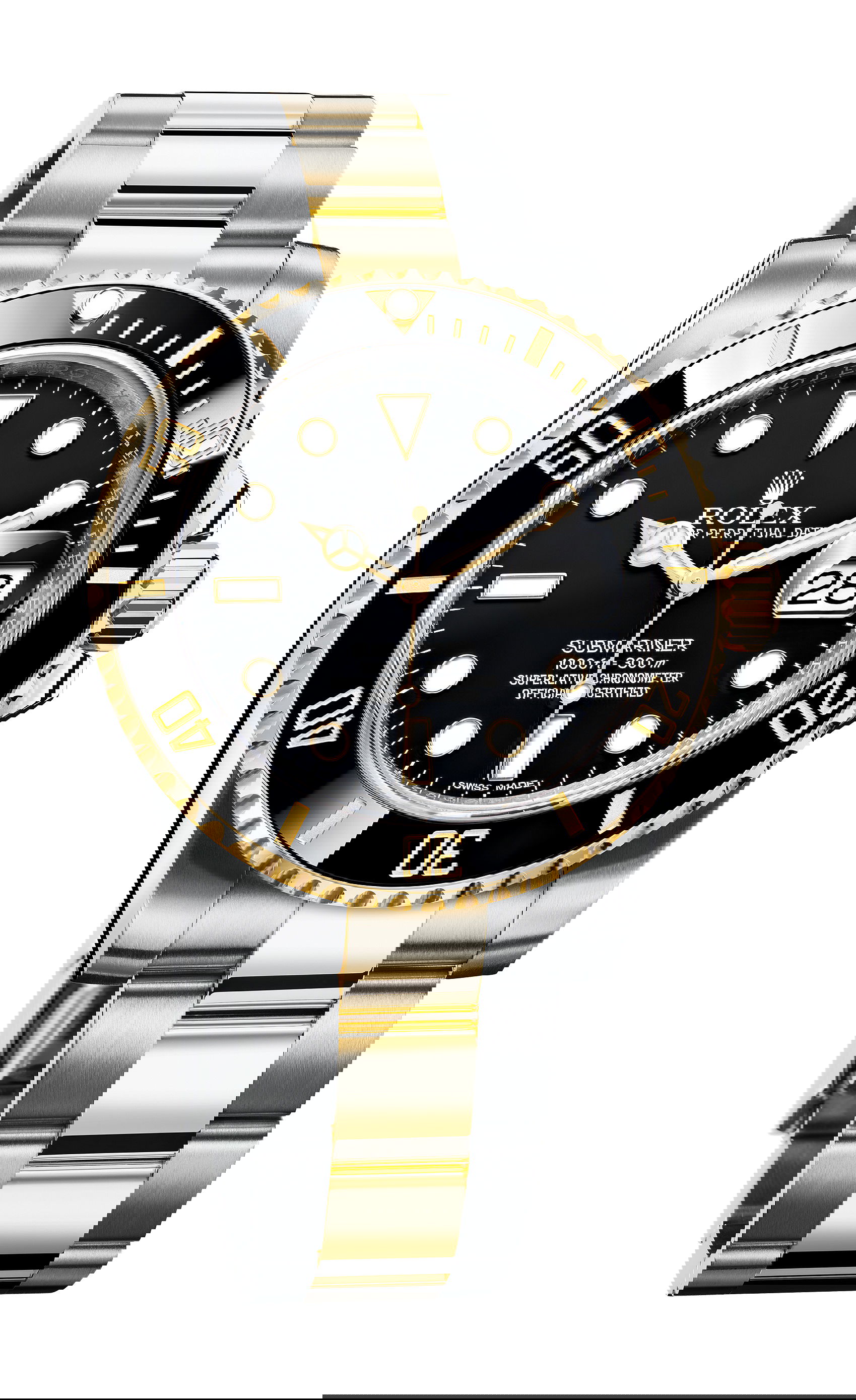 Rolex Oyster Perpetual Submariner Date luxury timepiece - detailed view