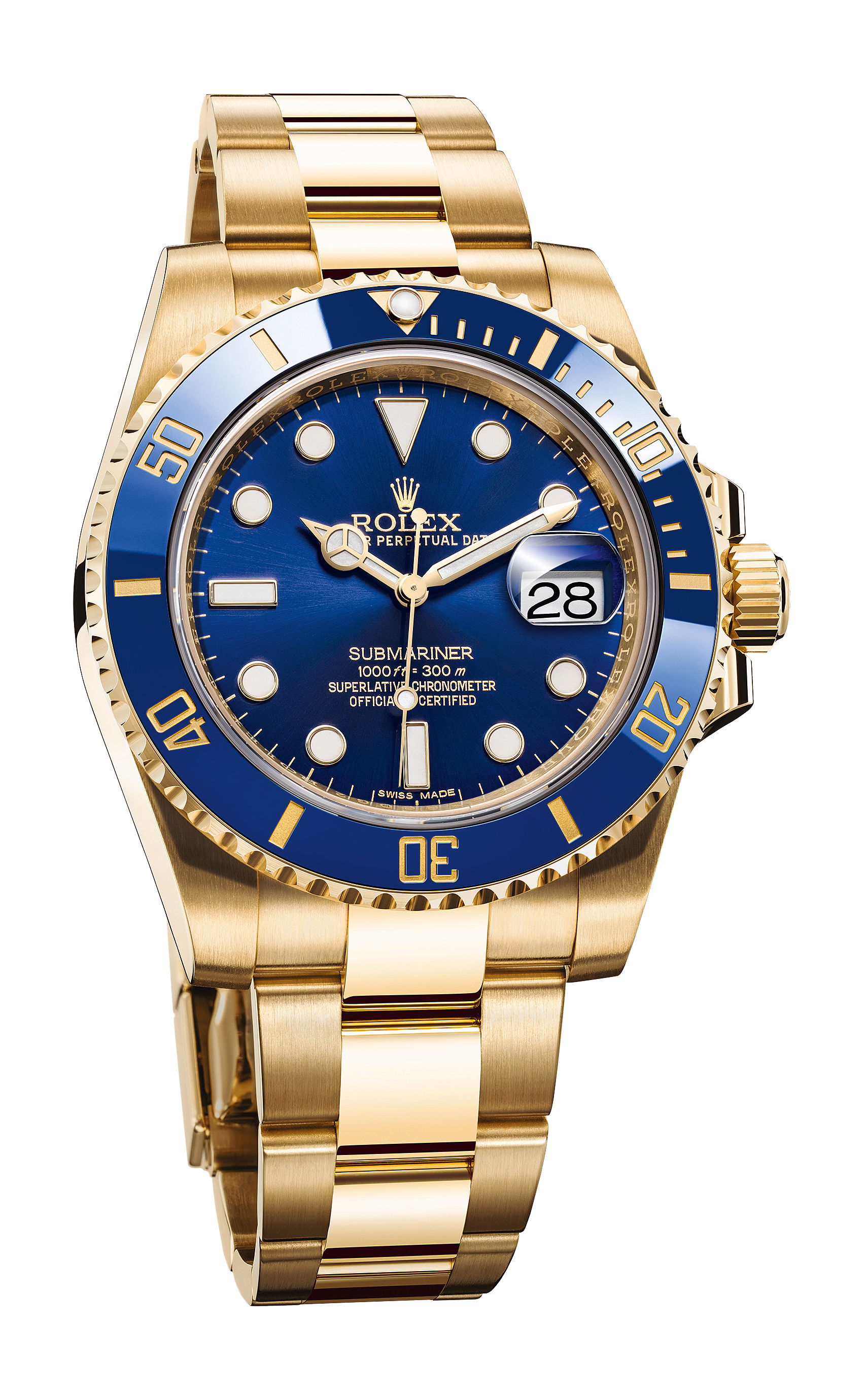 Rolex Oyster Perpetual Submariner Date luxury timepiece - detailed view