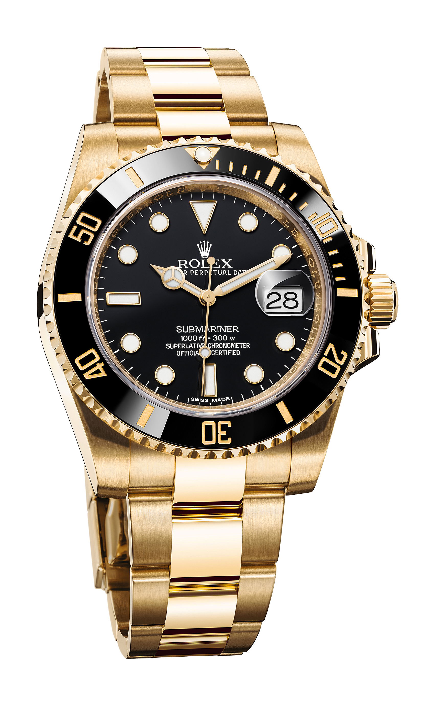 Rolex Oyster Perpetual Submariner Date luxury timepiece - detailed view