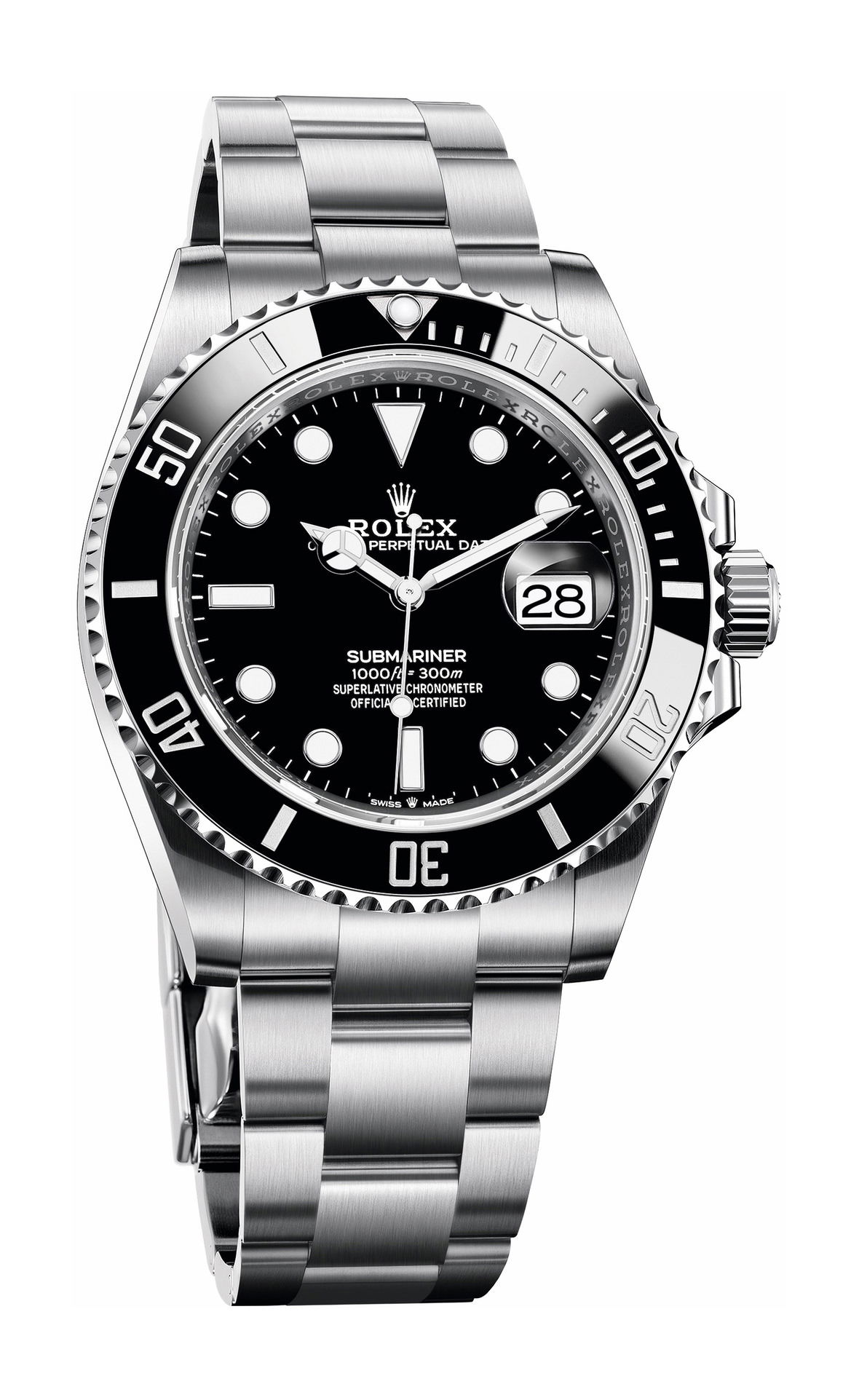 Rolex Submariner Date luxury timepiece - detailed view
