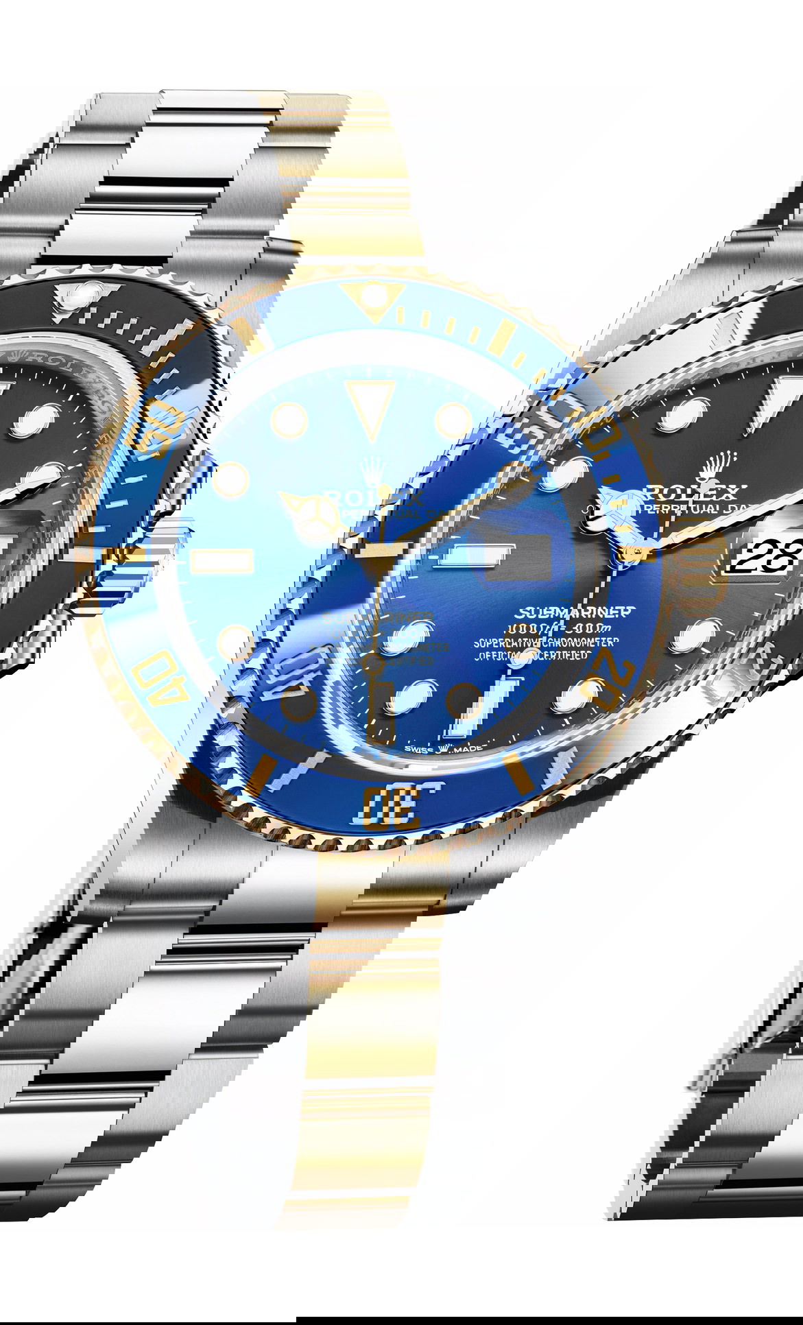 Rolex Submariner Date luxury timepiece - detailed view